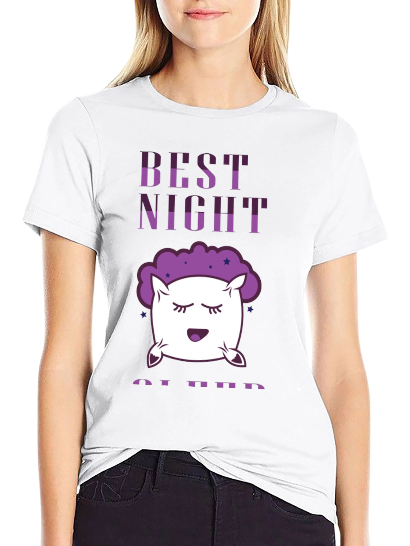 Best Night Sleep Pillow Graphic T-Shirt
