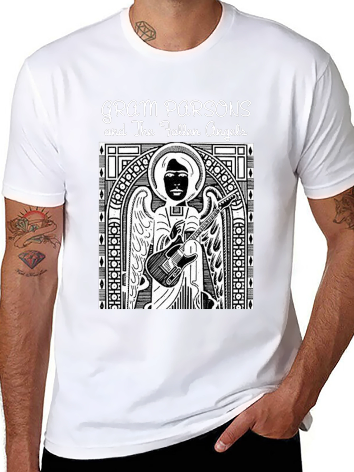 Gram Parsons & The Fallen Angels Graphic T-Shirt