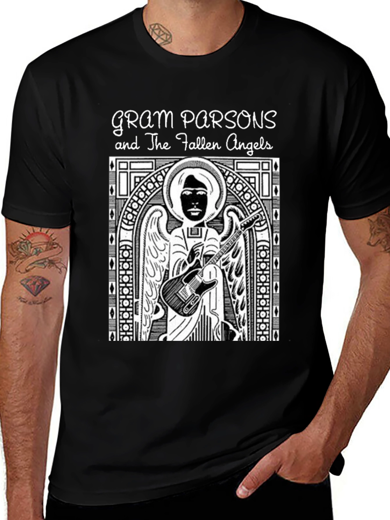 Gram Parsons & The Fallen Angels Graphic T-Shirt
