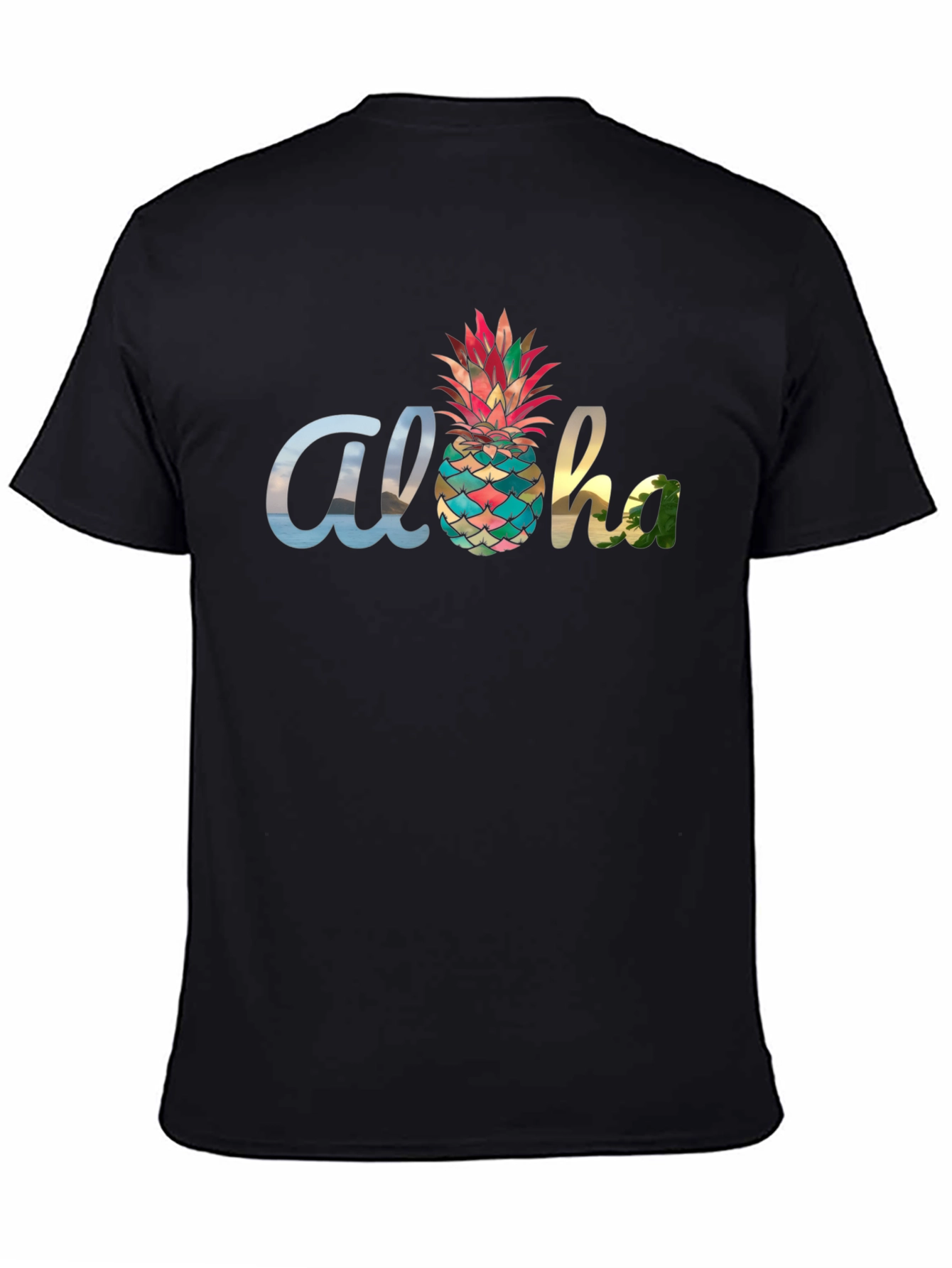 Aloha Pineapple Graphic Tee - Tropical Summer Vibes