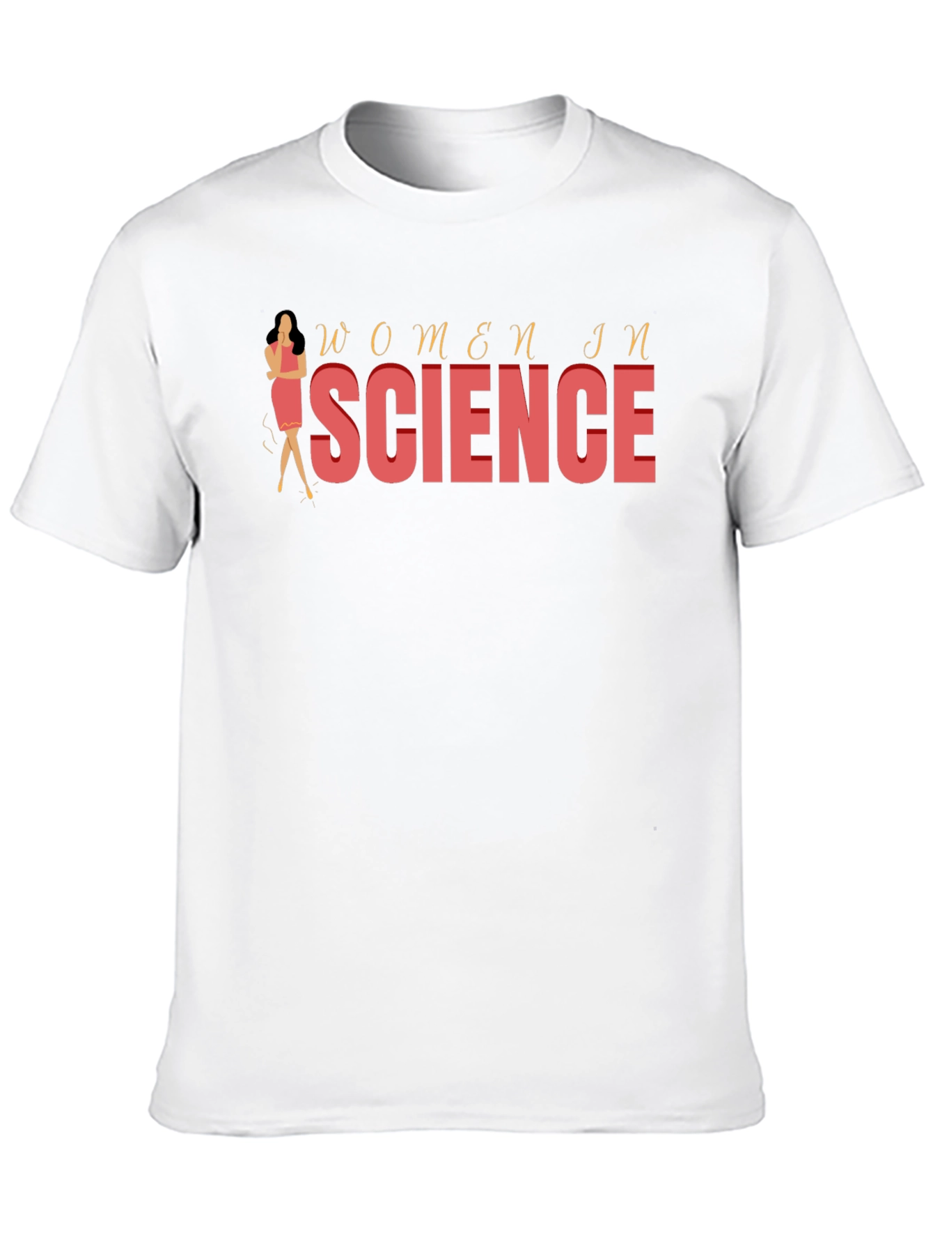 Women in Science Graphic Tee - Black