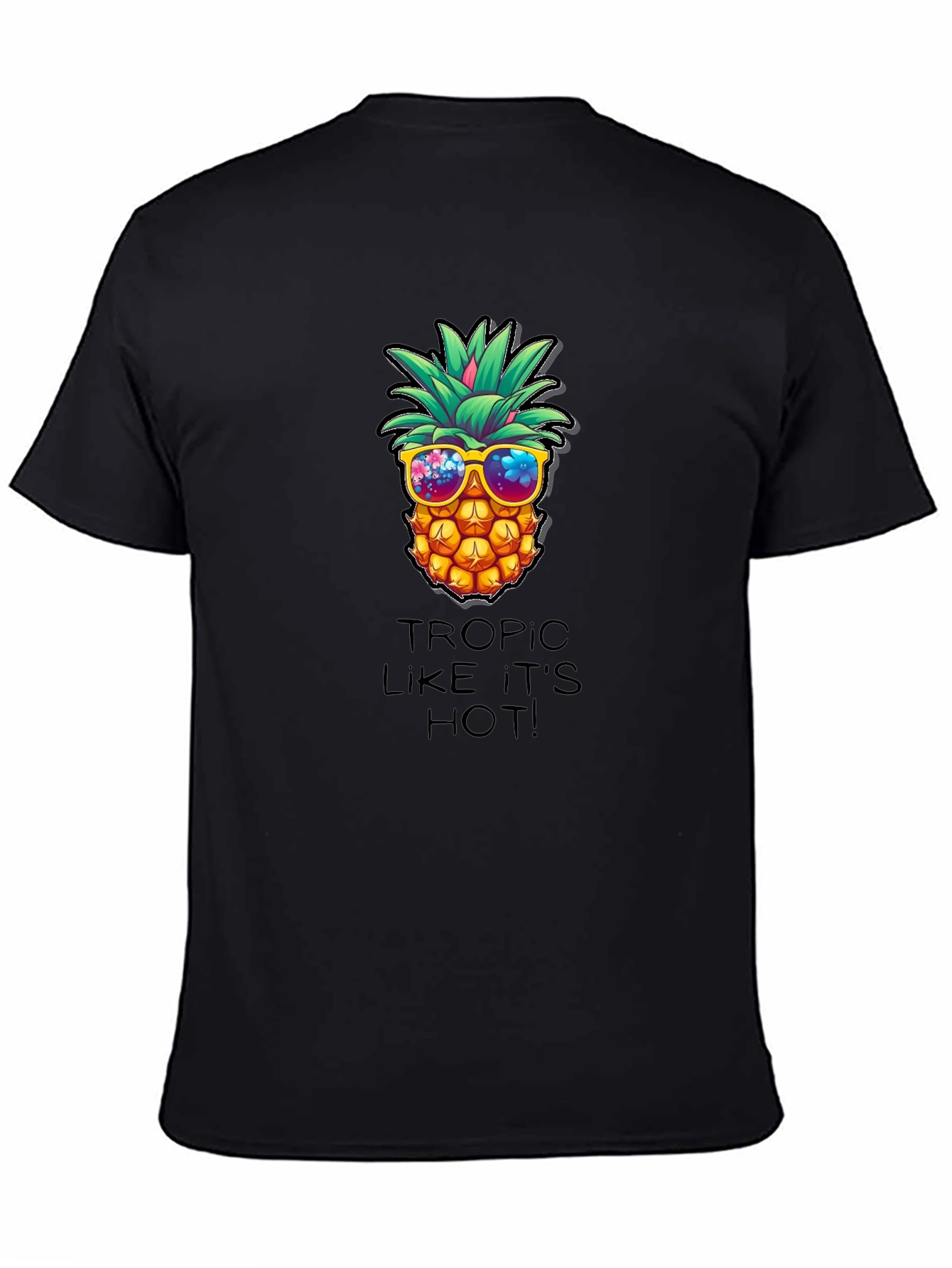 Tropic Like Its Hot Pineapple Graphic Tee