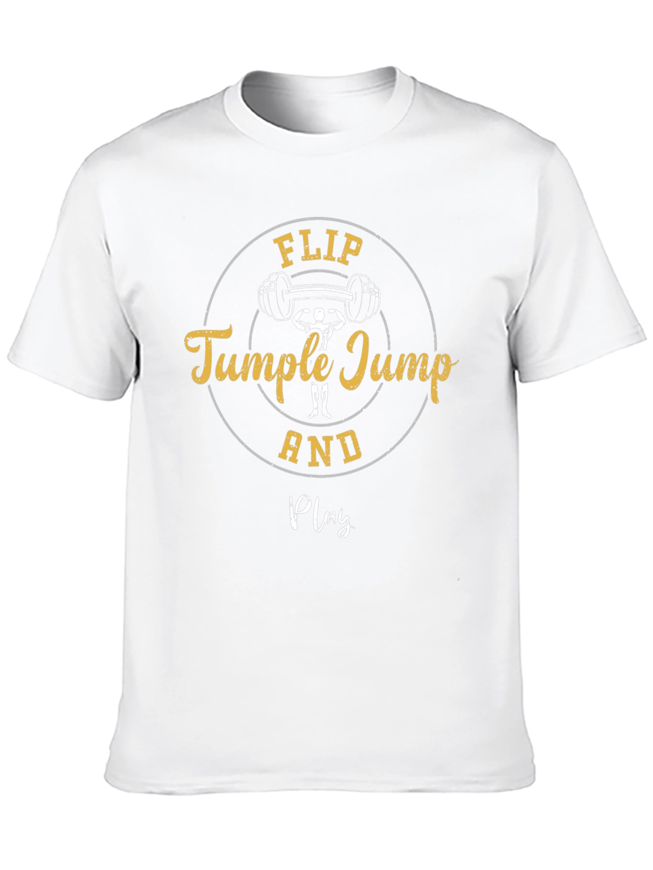 Flip Tumble Jump and Play Graphic Tee