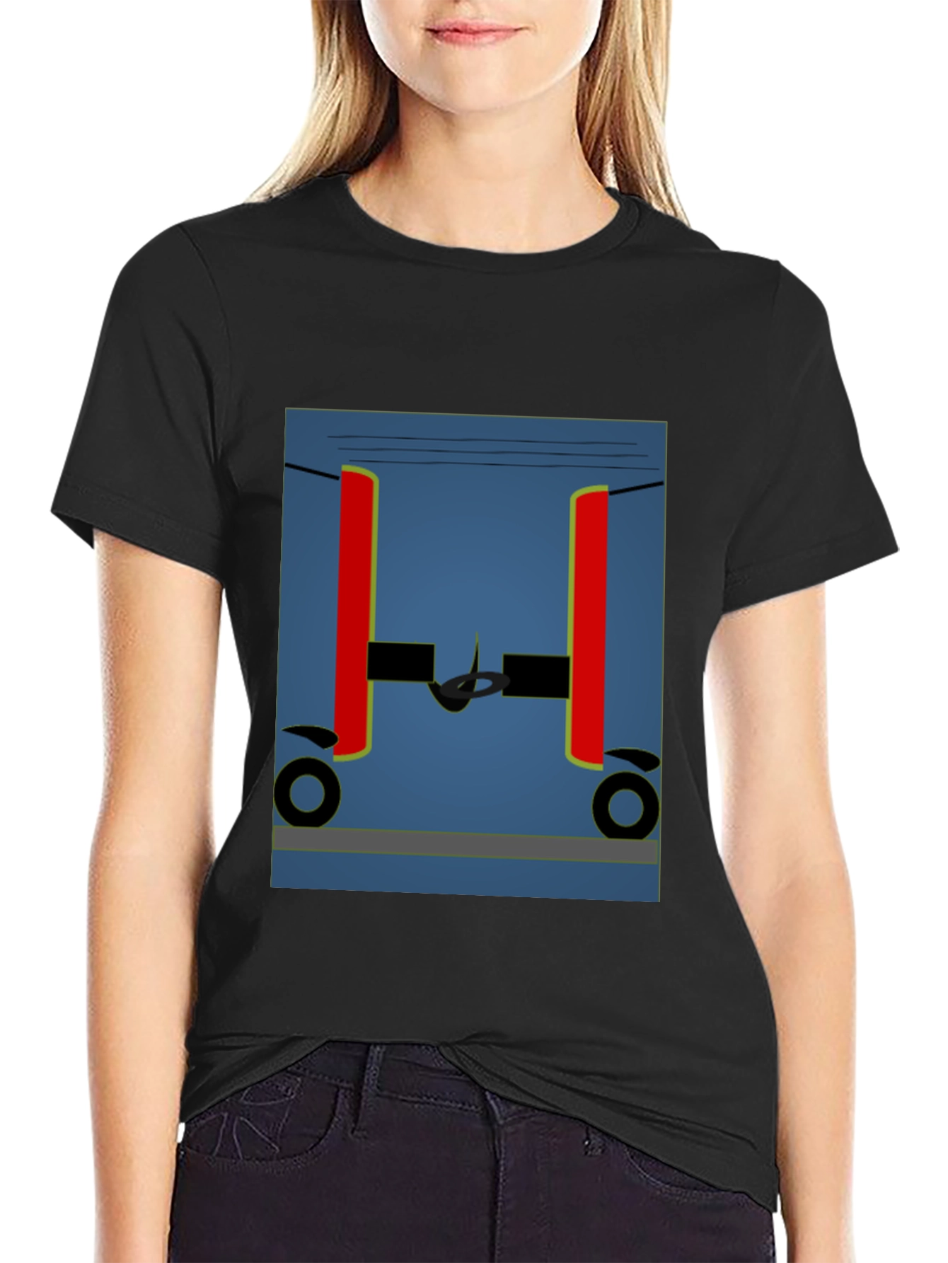 Abstract Graphic Tee