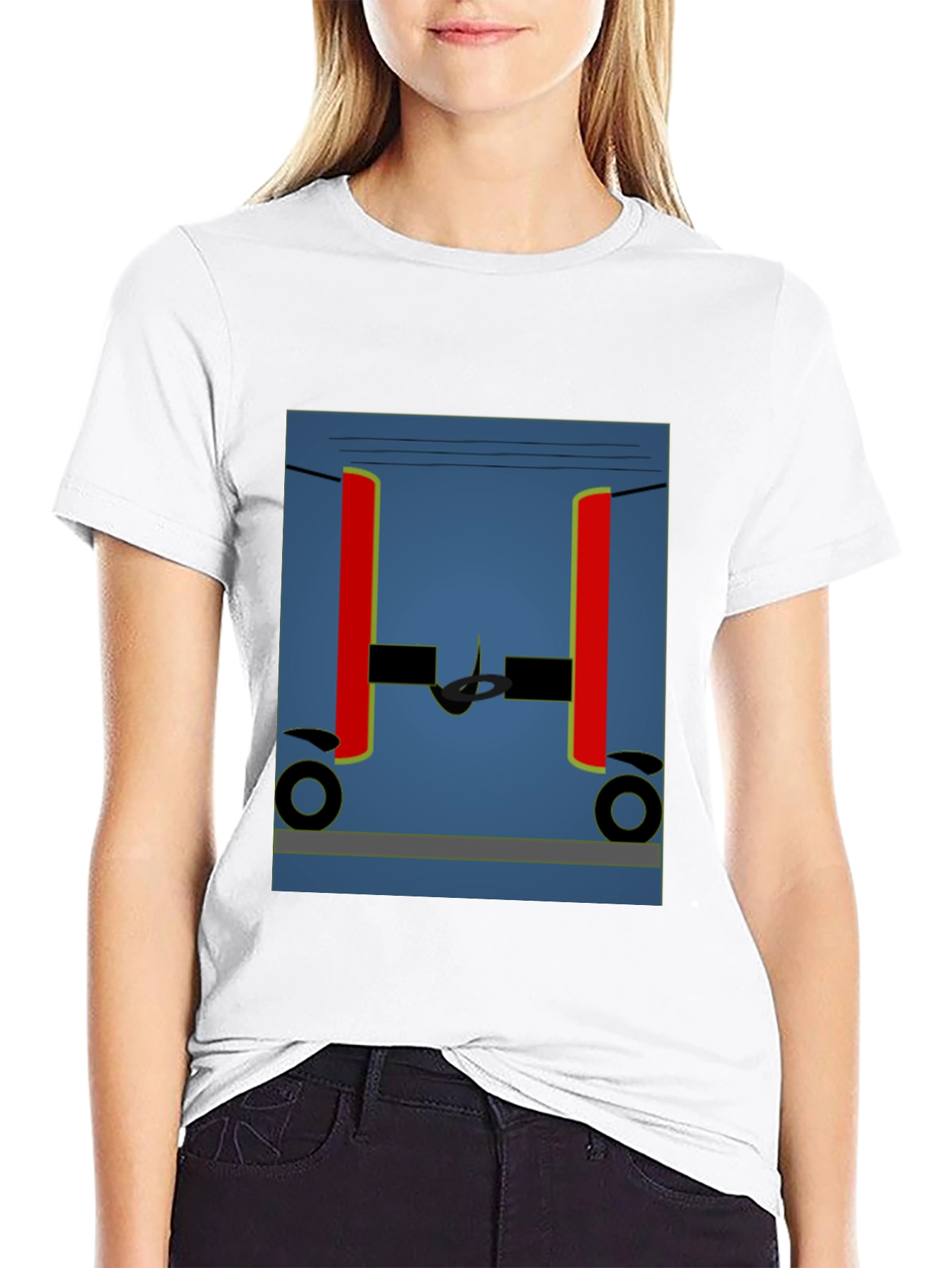 Abstract Graphic Tee