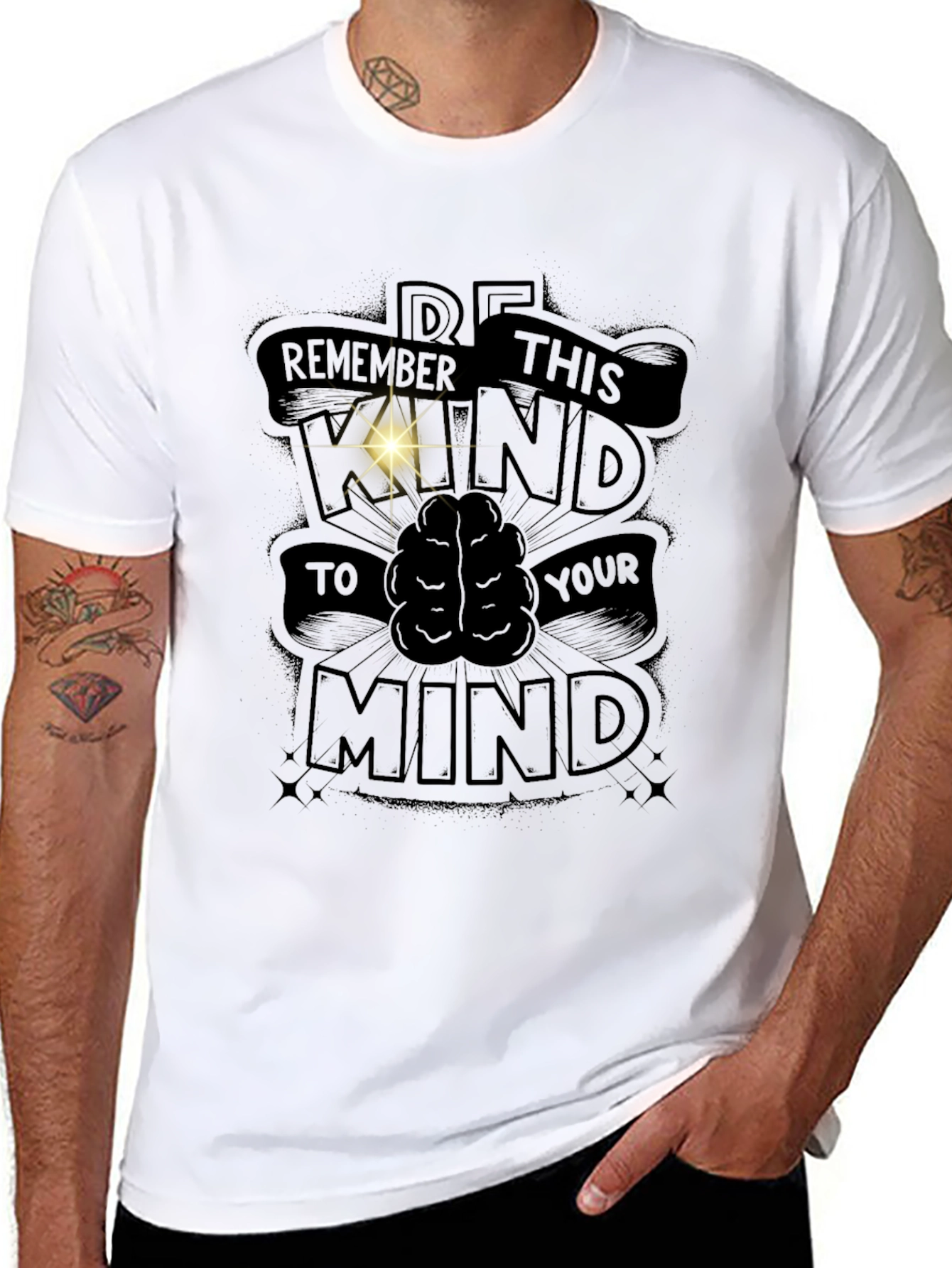 Remember This Mind Graphic T-Shirt