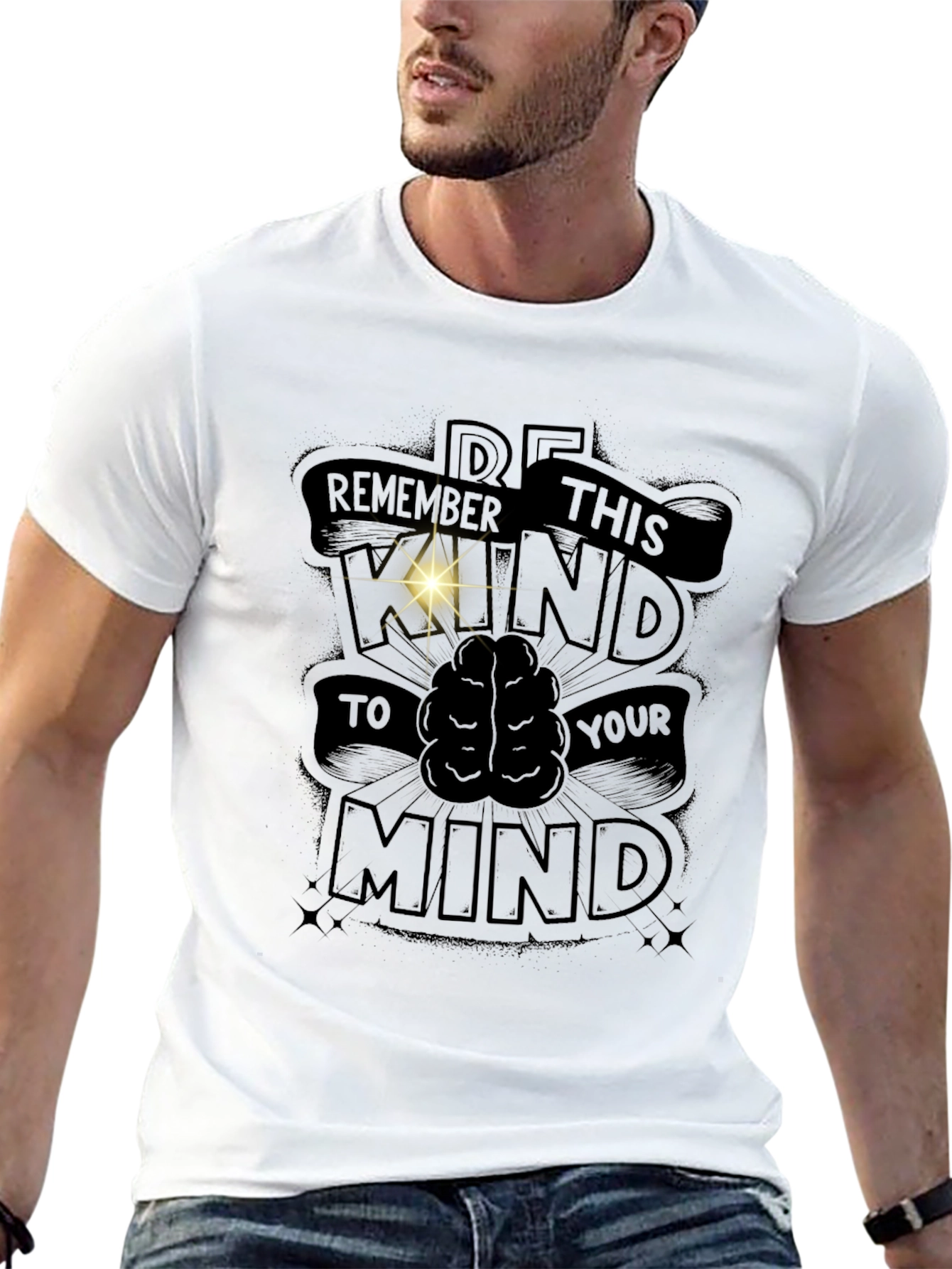 Remember This Mind Graphic T-Shirt