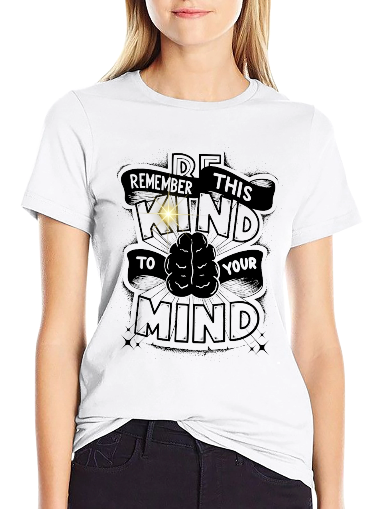 Remember This Mind Graphic T-Shirt