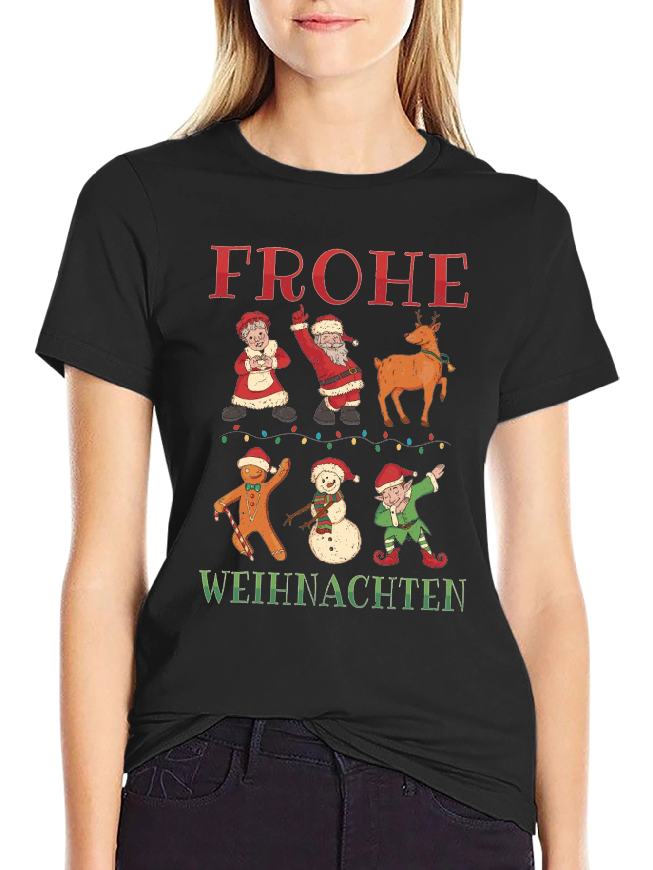 Frohe Weihnachten Graphic T-Shirt