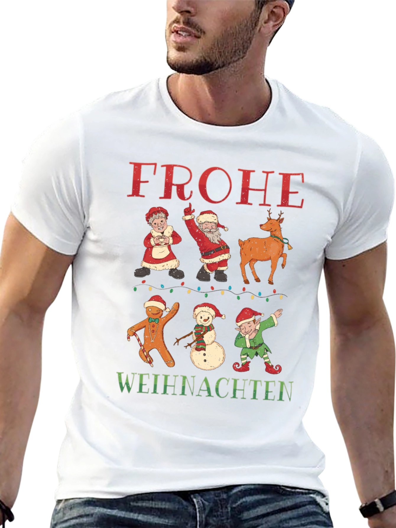 Frohe Weihnachten Graphic T-Shirt