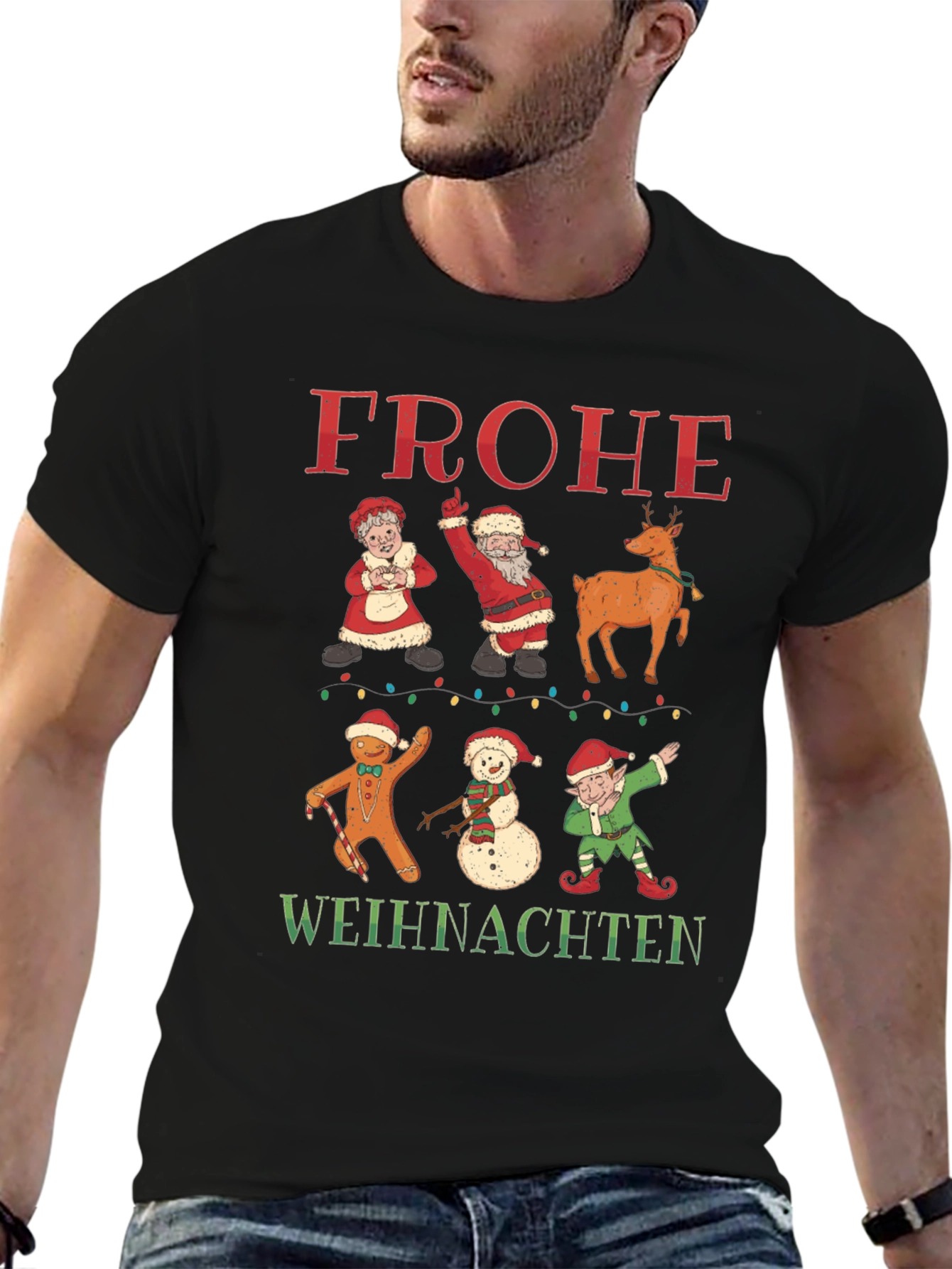 Frohe Weihnachten Graphic T-Shirt