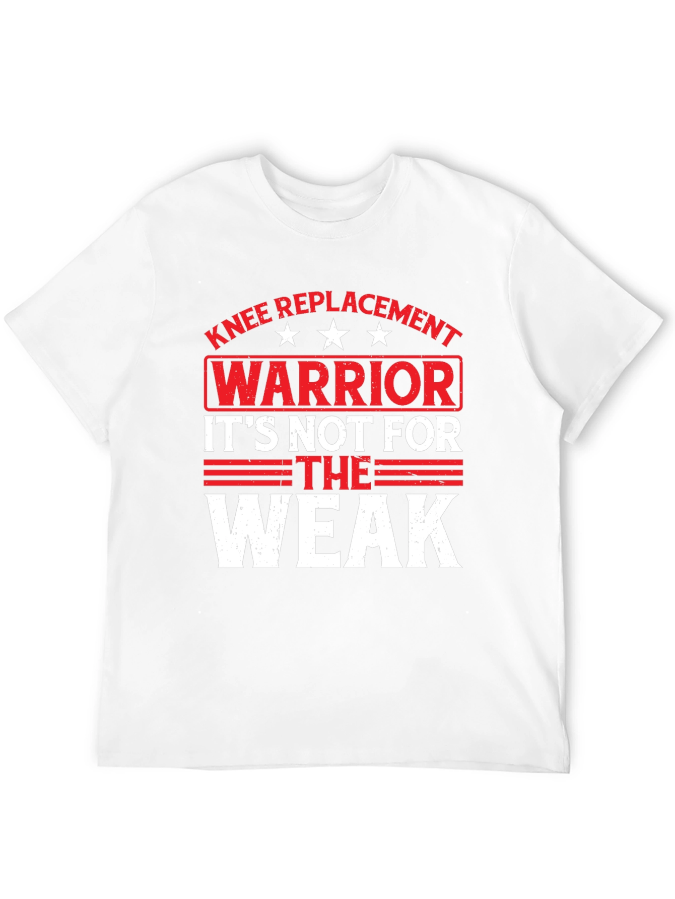 Knee Replacement Warrior Graphic T-Shirt