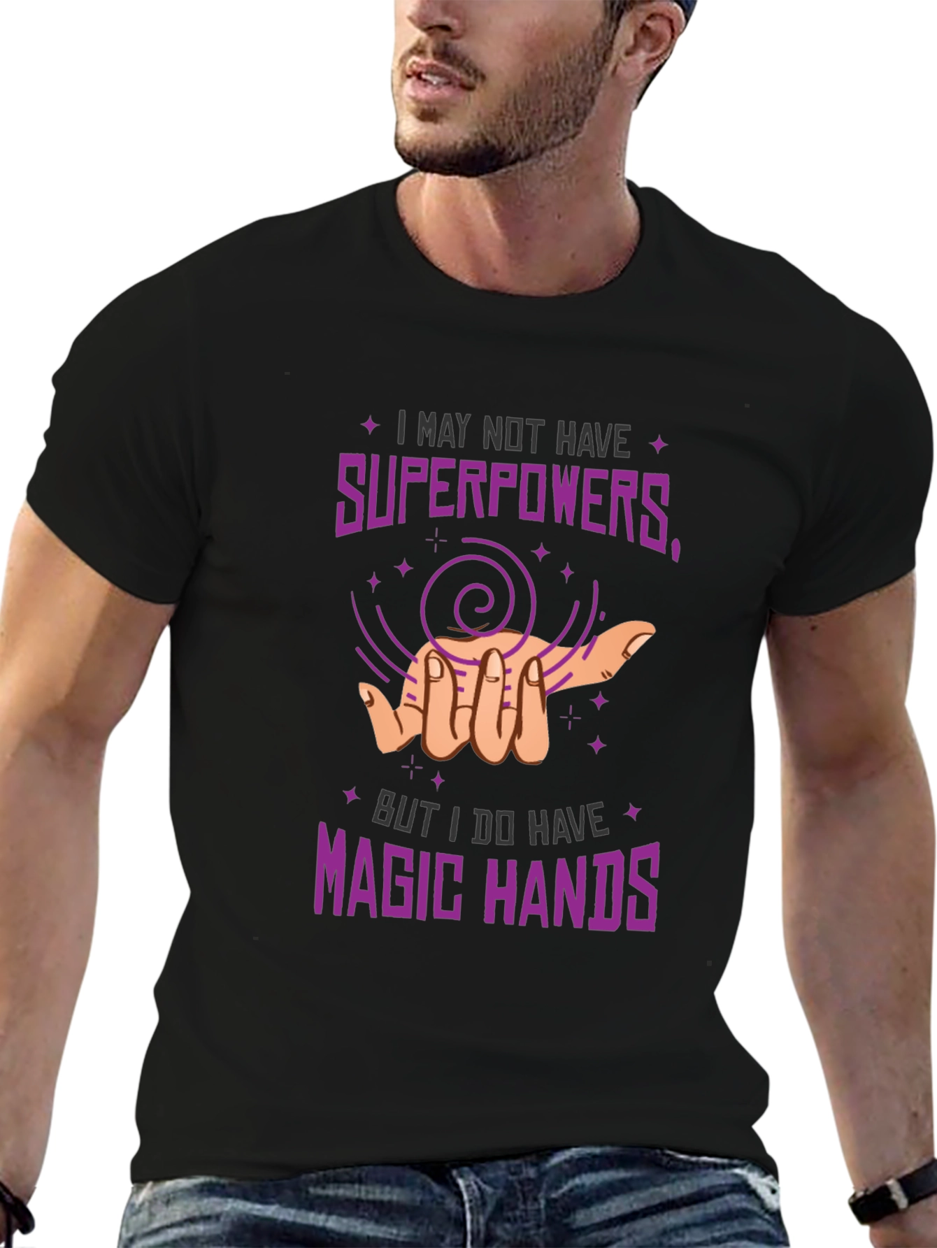 Magic Hands T-Shirt - Superpower Alternative Tee