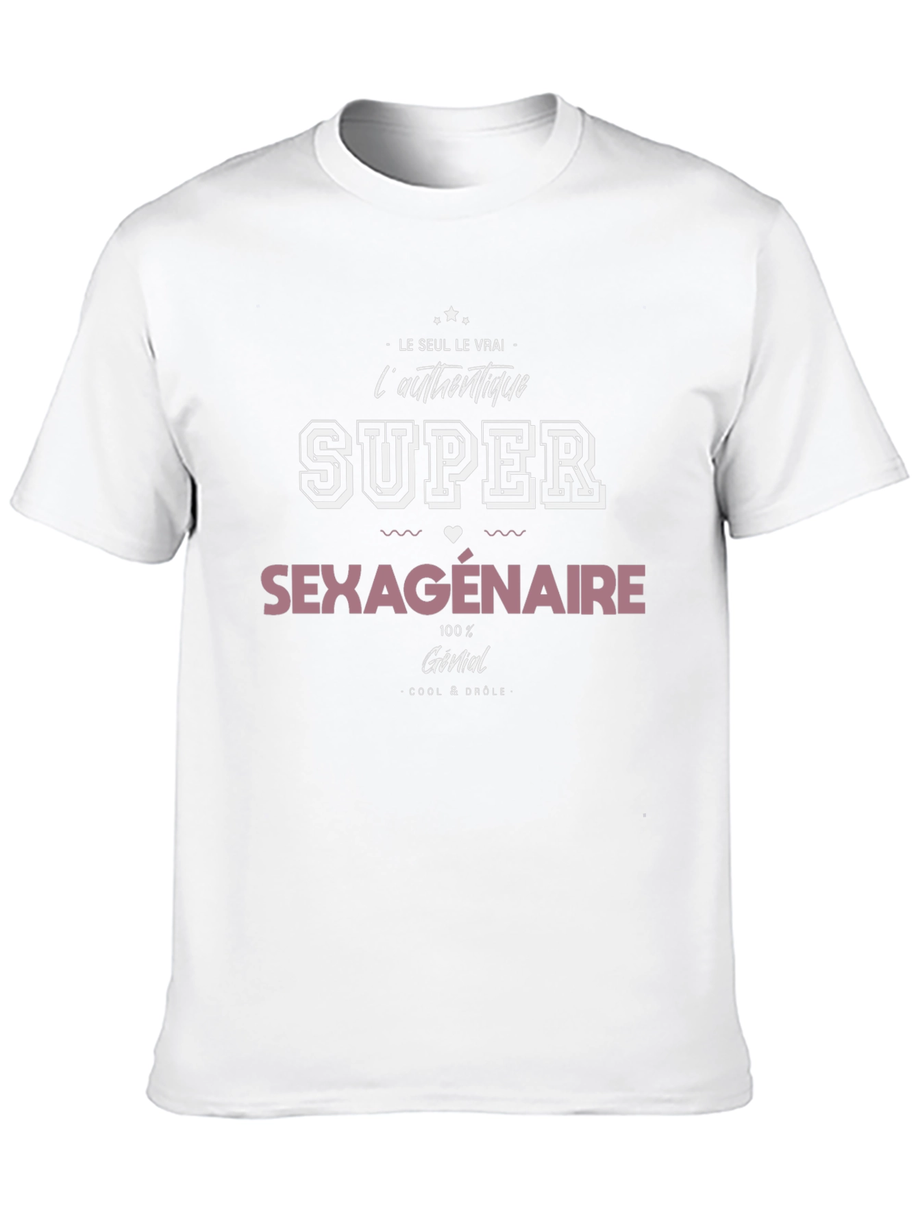 Funny Super Sexagenarian T-Shirt