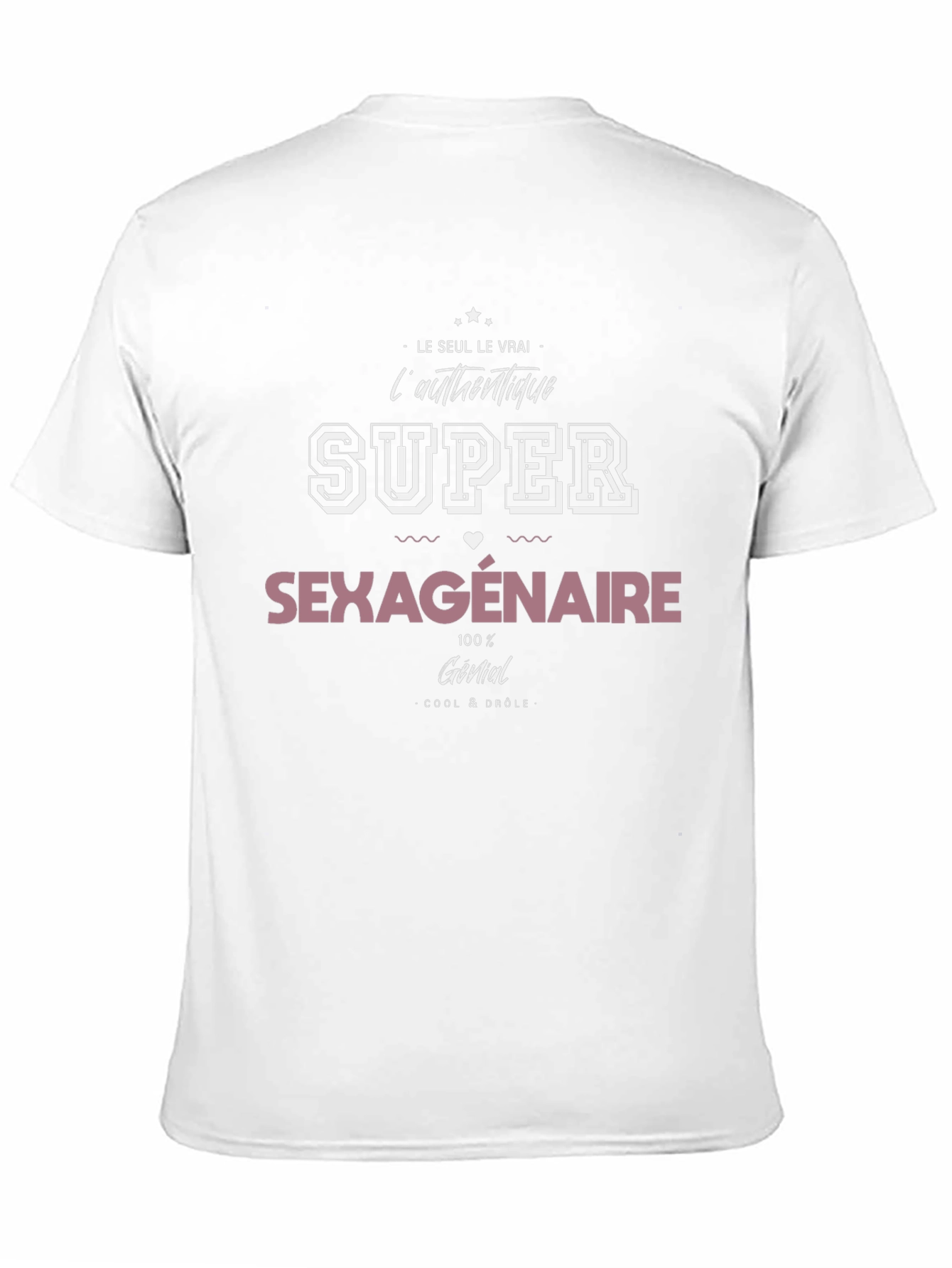 Funny Super Sexagenarian T-Shirt