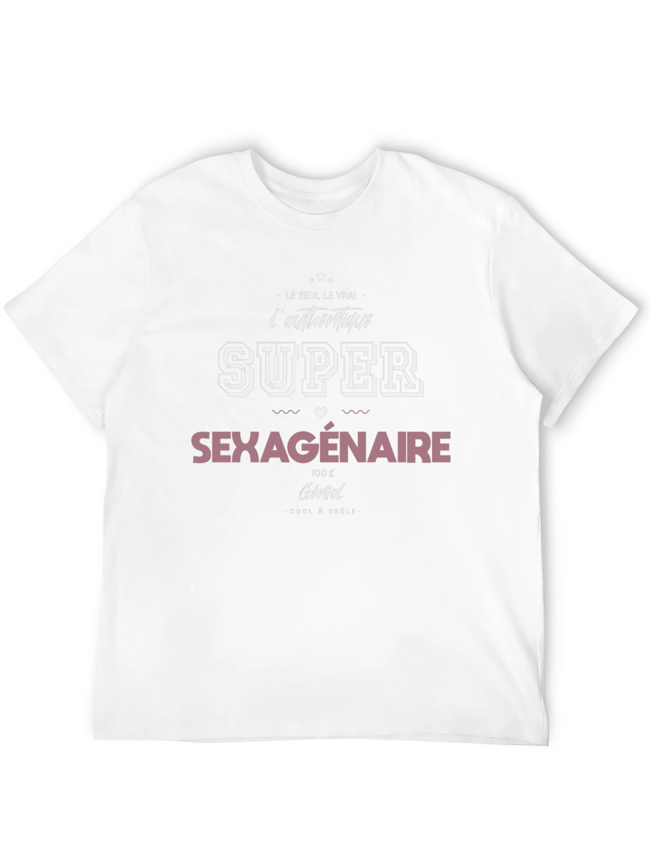 Funny Super Sexagenarian T-Shirt