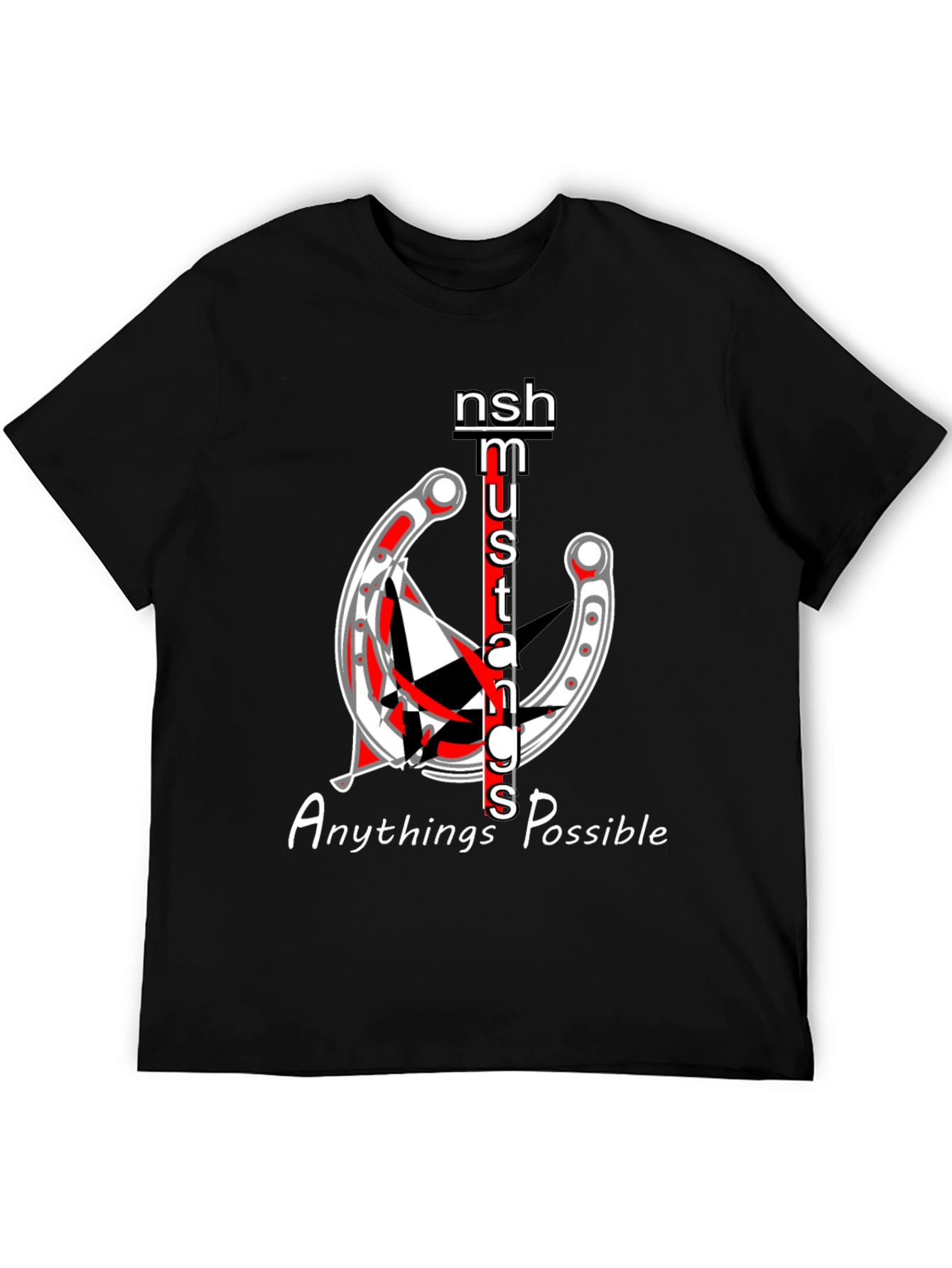 NSH Mustangs Anythings Possible Graphic Tee