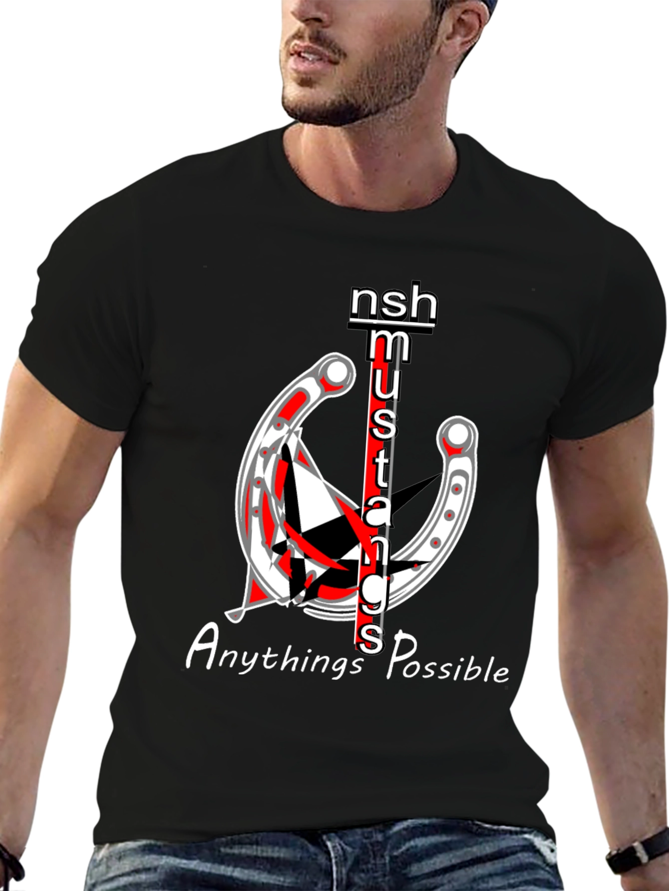 NSH Mustangs Anythings Possible Graphic Tee