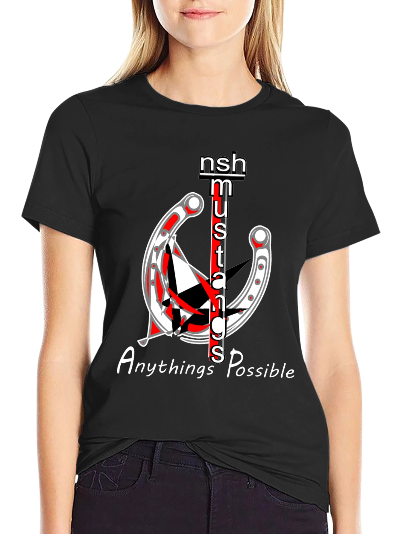 NSH Mustangs Anythings Possible Graphic Tee