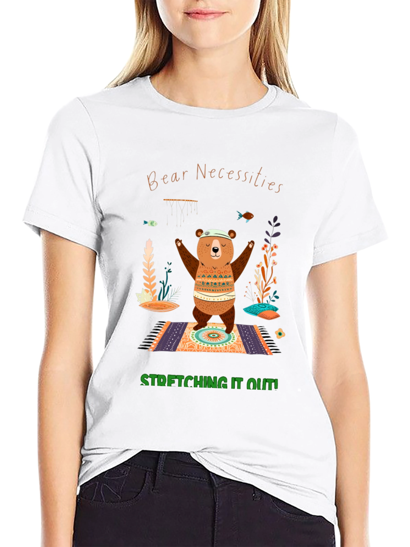 Bear Necessities T-Shirt - Stretching It Out