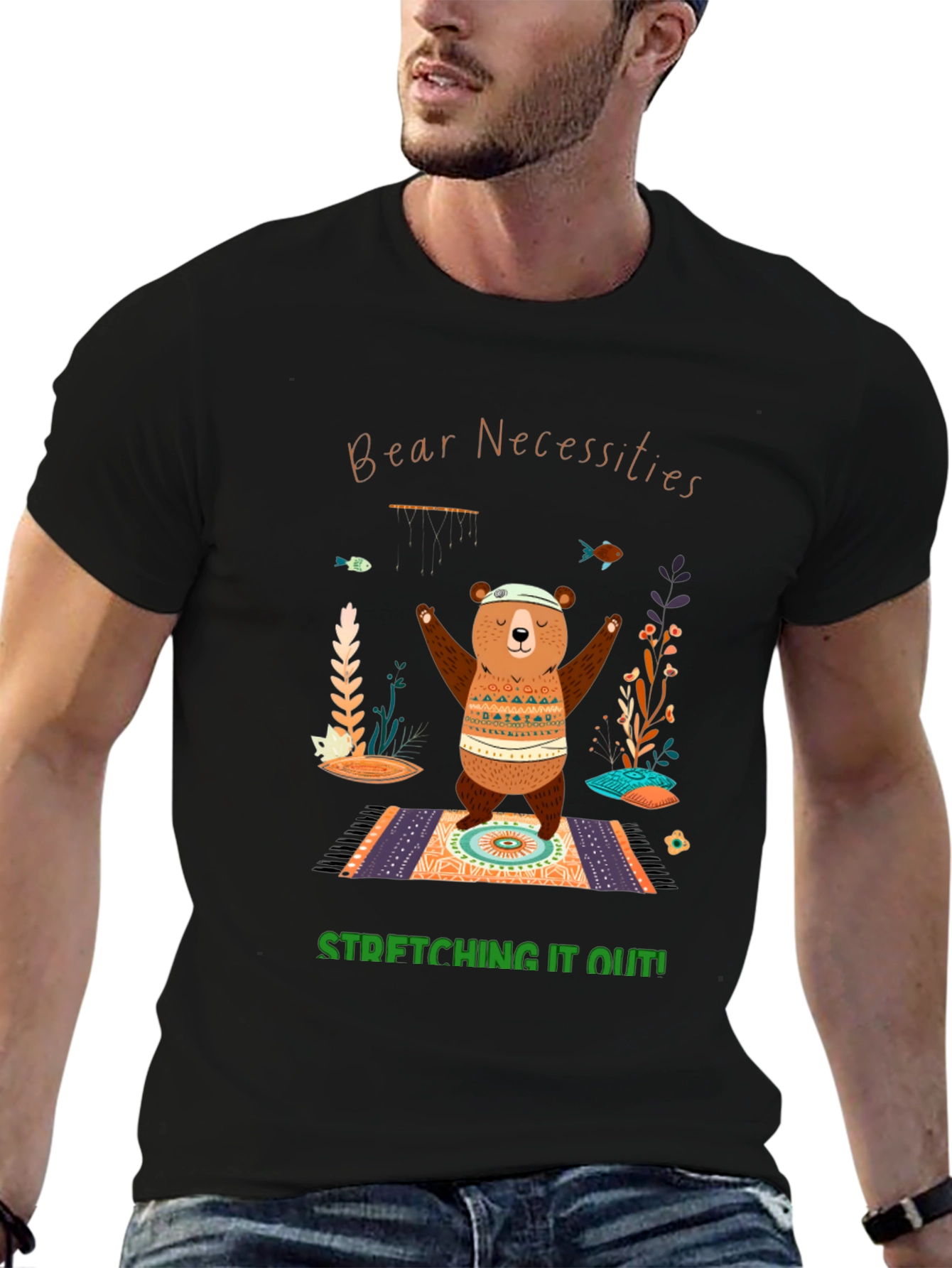 Bear Necessities T-Shirt - Stretching It Out