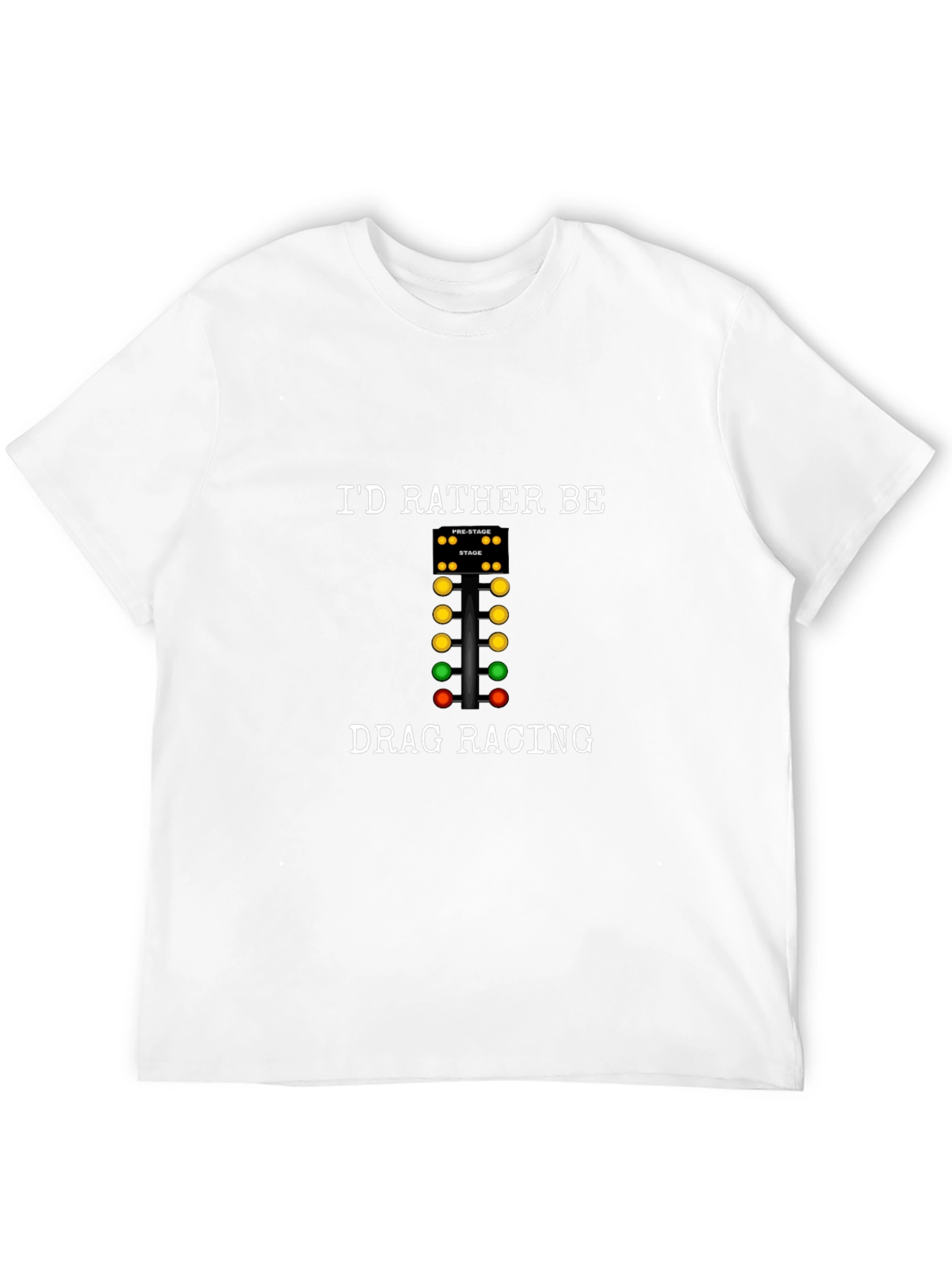 Id Rather Be Drag Racing T-Shirt - Black