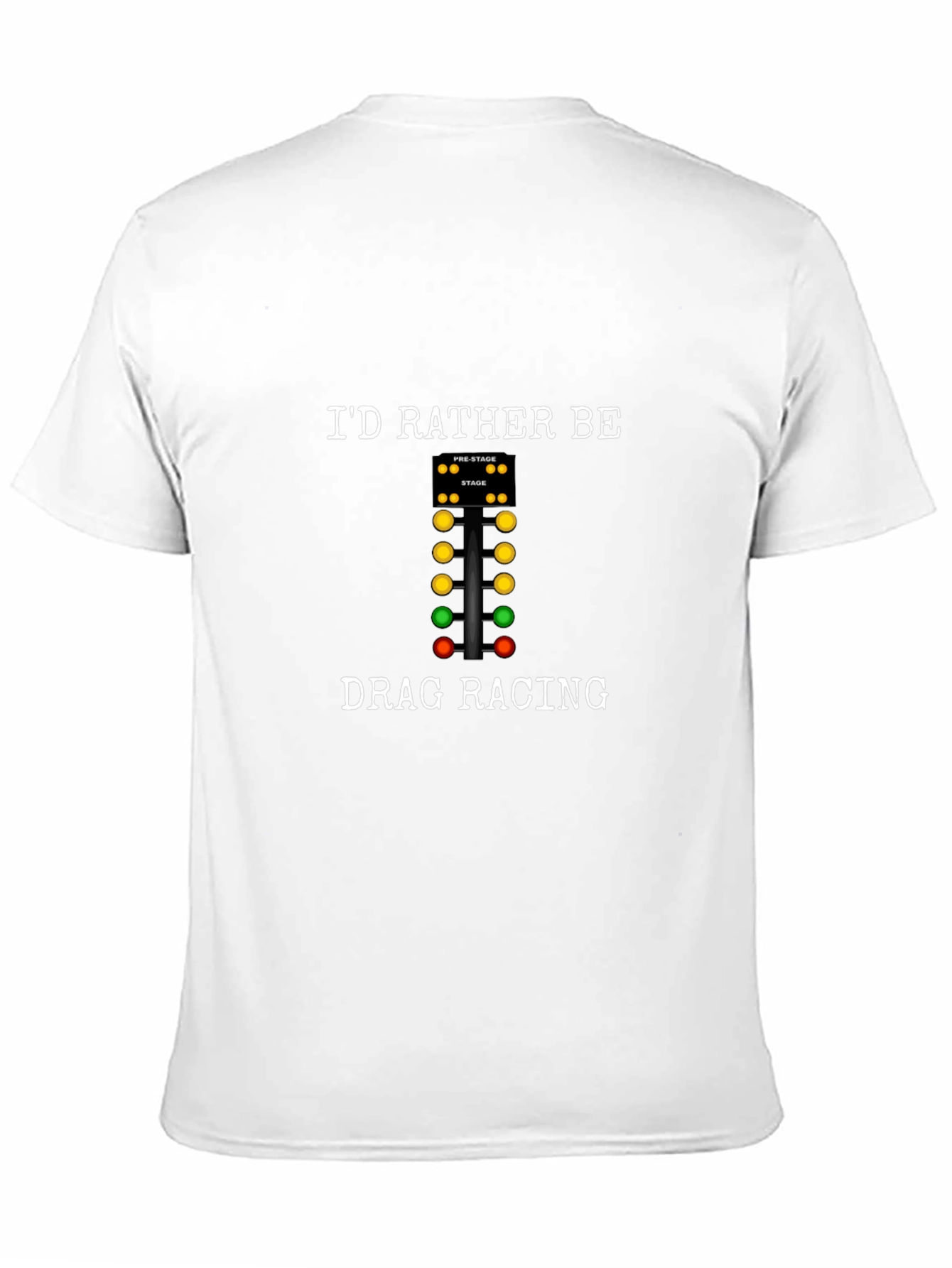 Id Rather Be Drag Racing T-Shirt - Black
