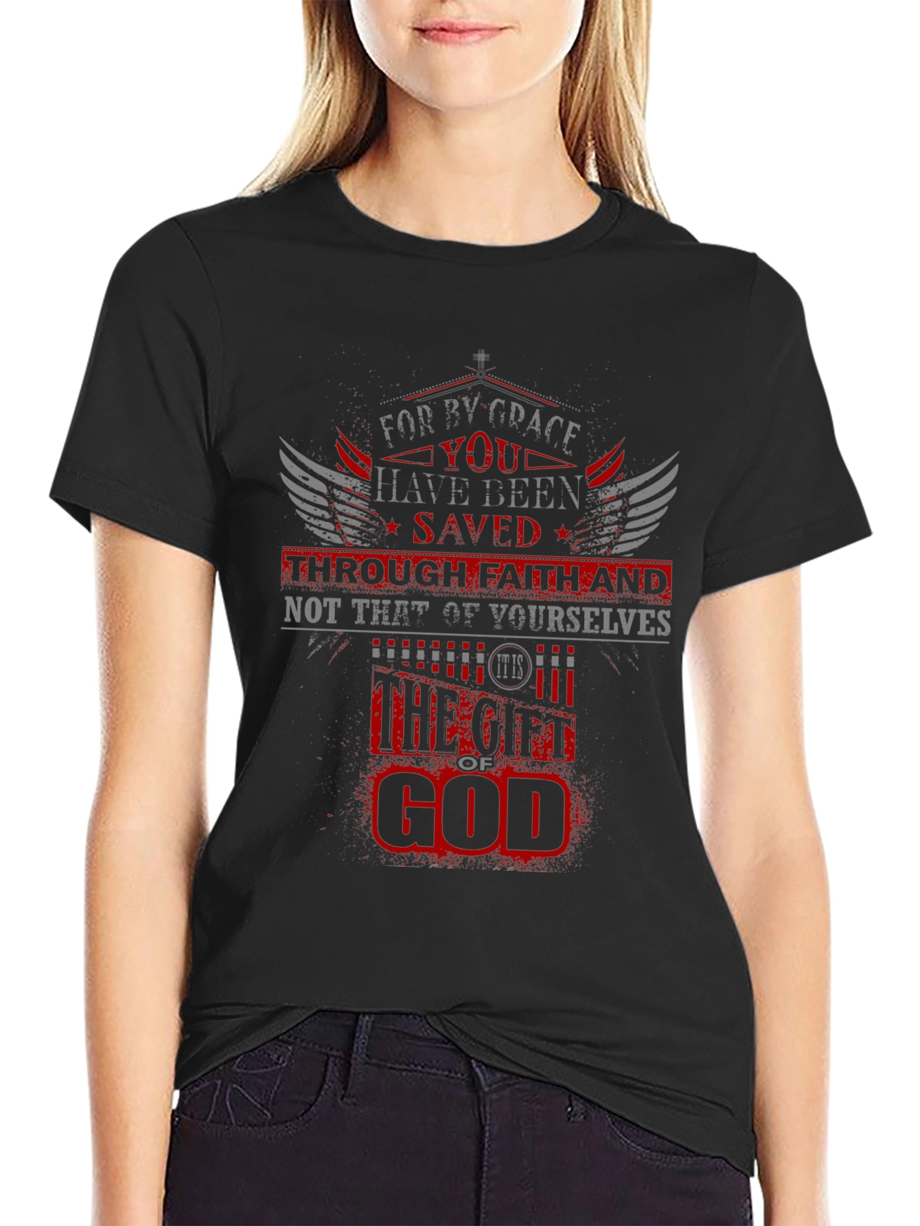 Faith & Grace Graphic T-Shirt