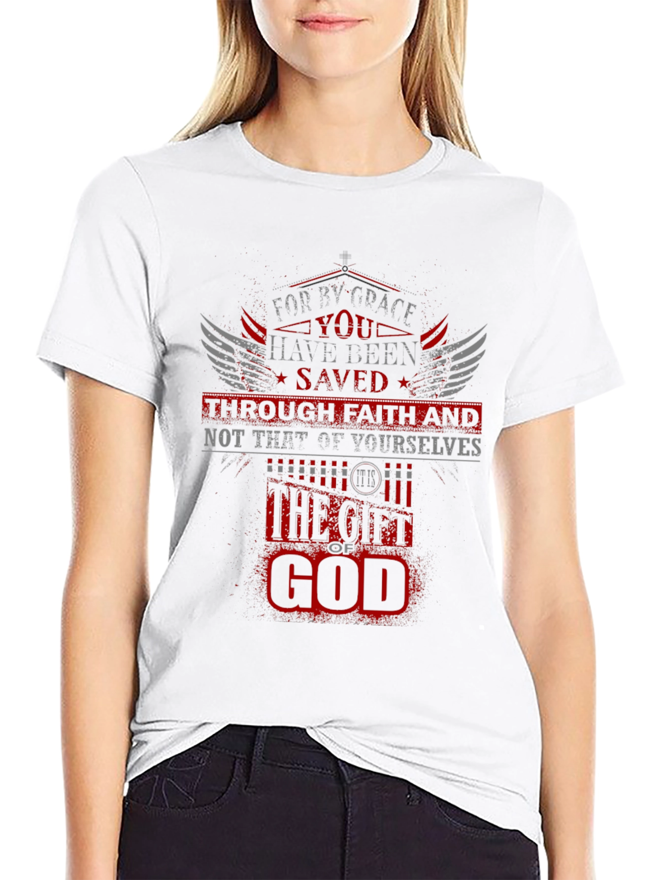 Faith & Grace Graphic T-Shirt