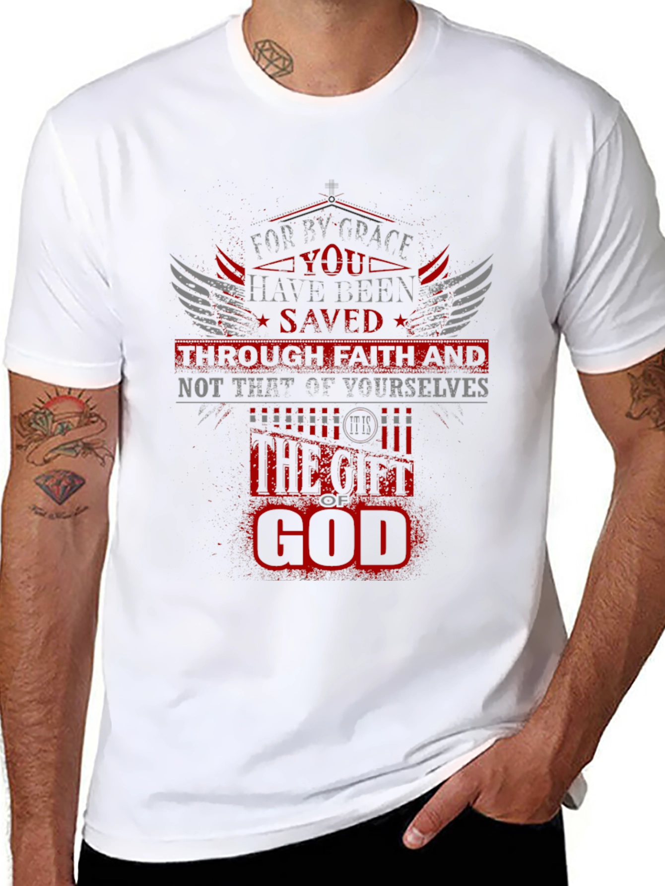 Faith & Grace Graphic T-Shirt
