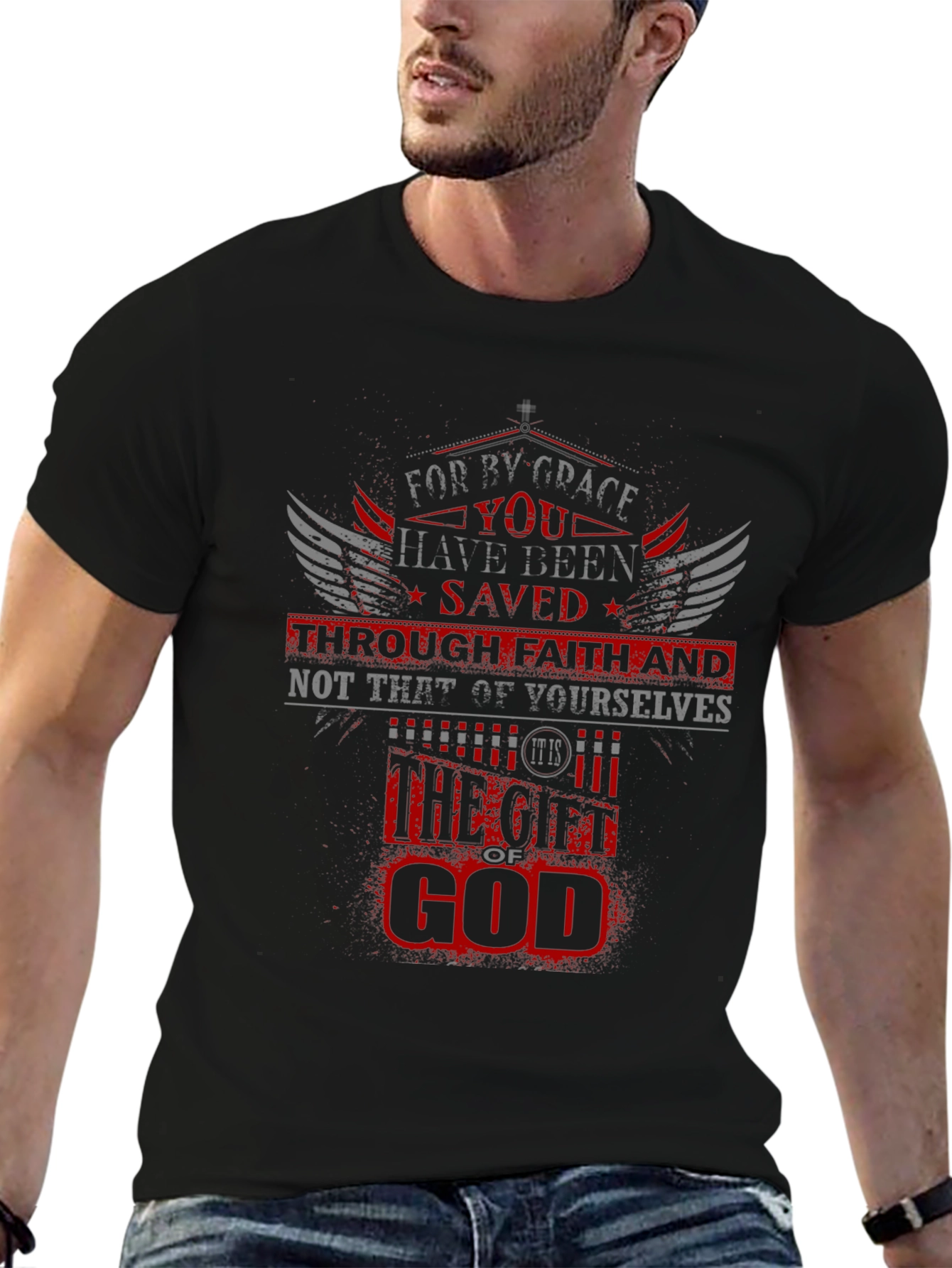 Faith & Grace Graphic T-Shirt