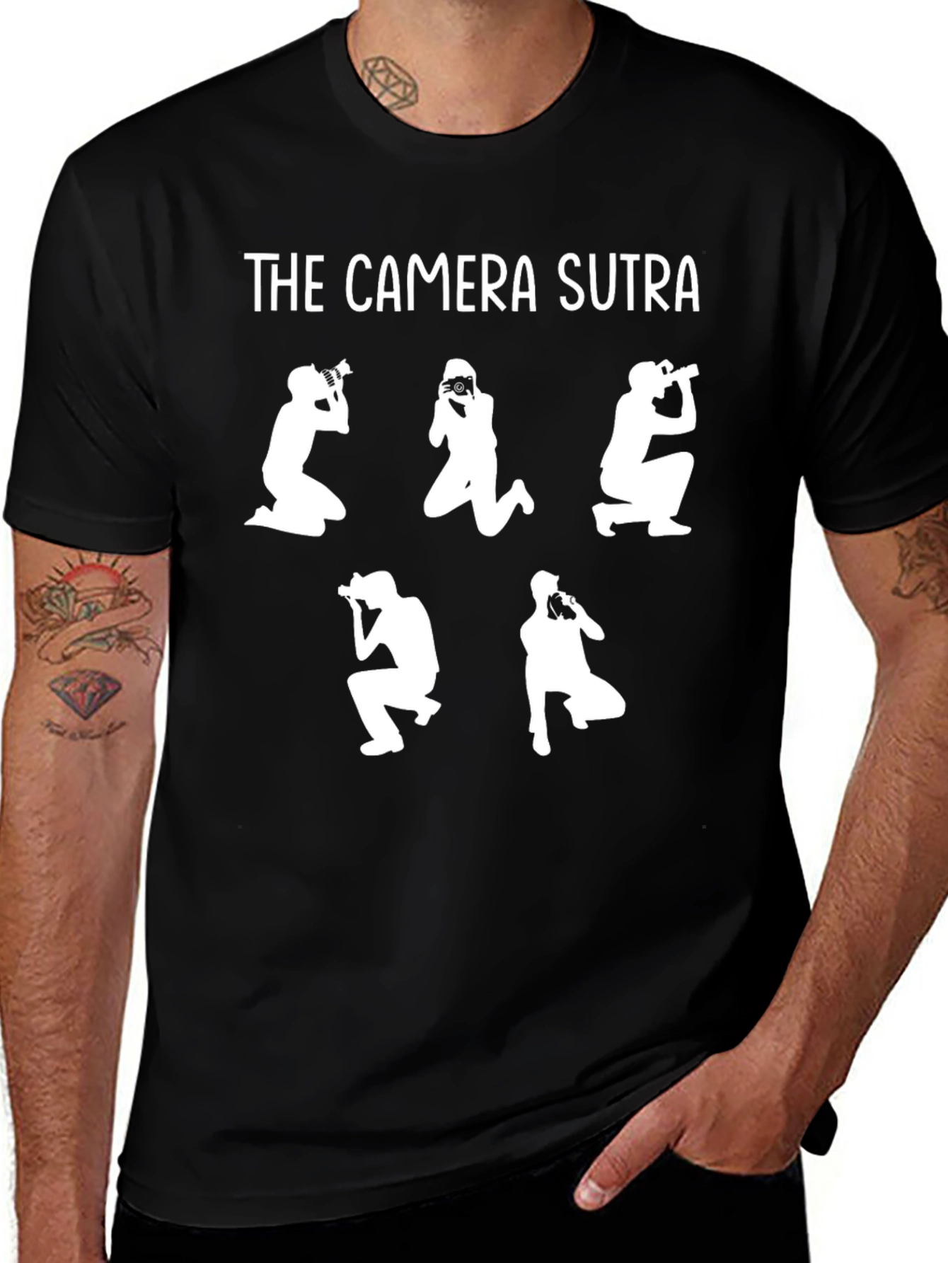 The Camera Sutra T-Shirt - Photography Humor