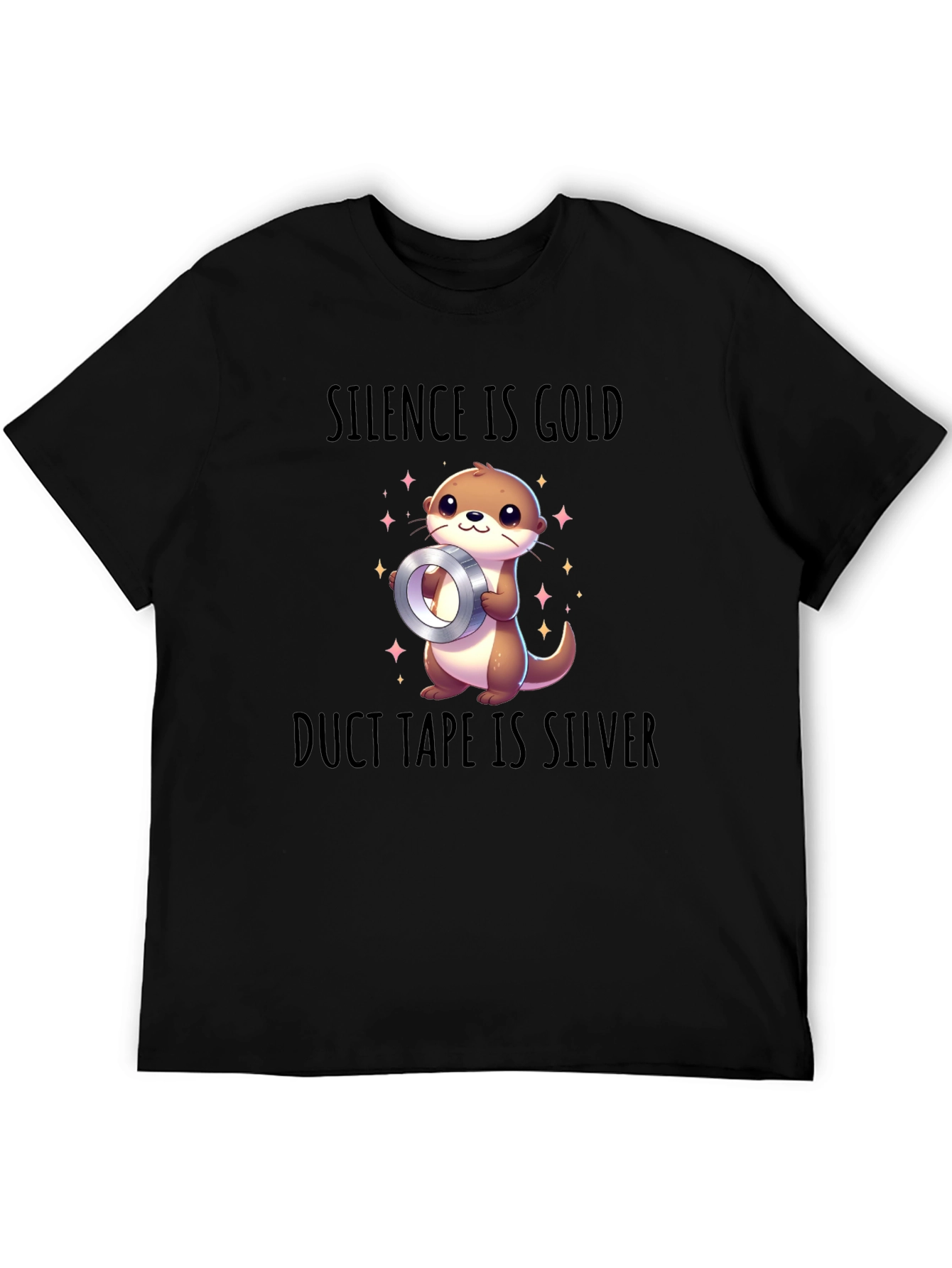 Silence is Gold Duct Tape is Silver Graphic Tee