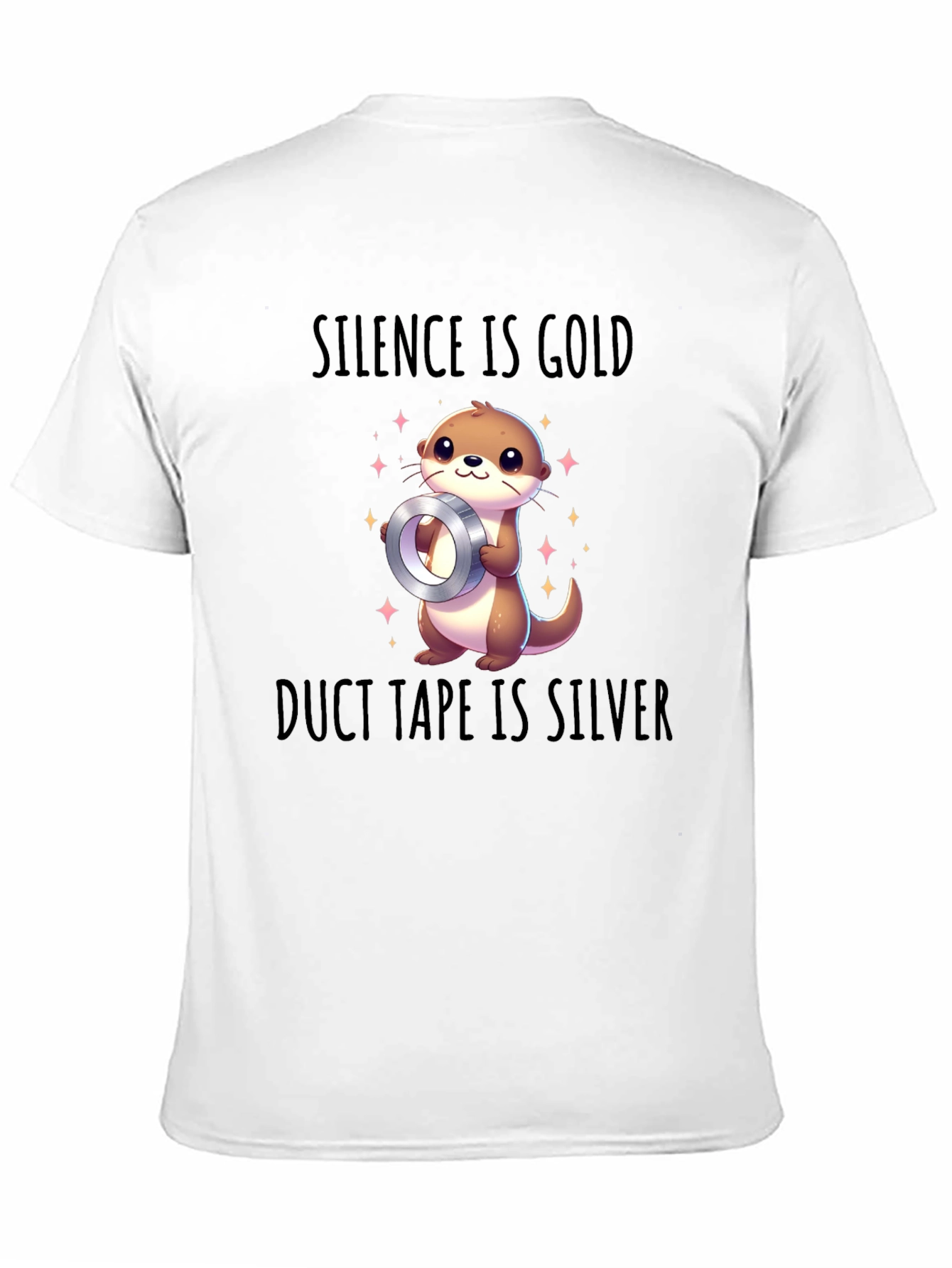 Silence is Gold Duct Tape is Silver Graphic Tee