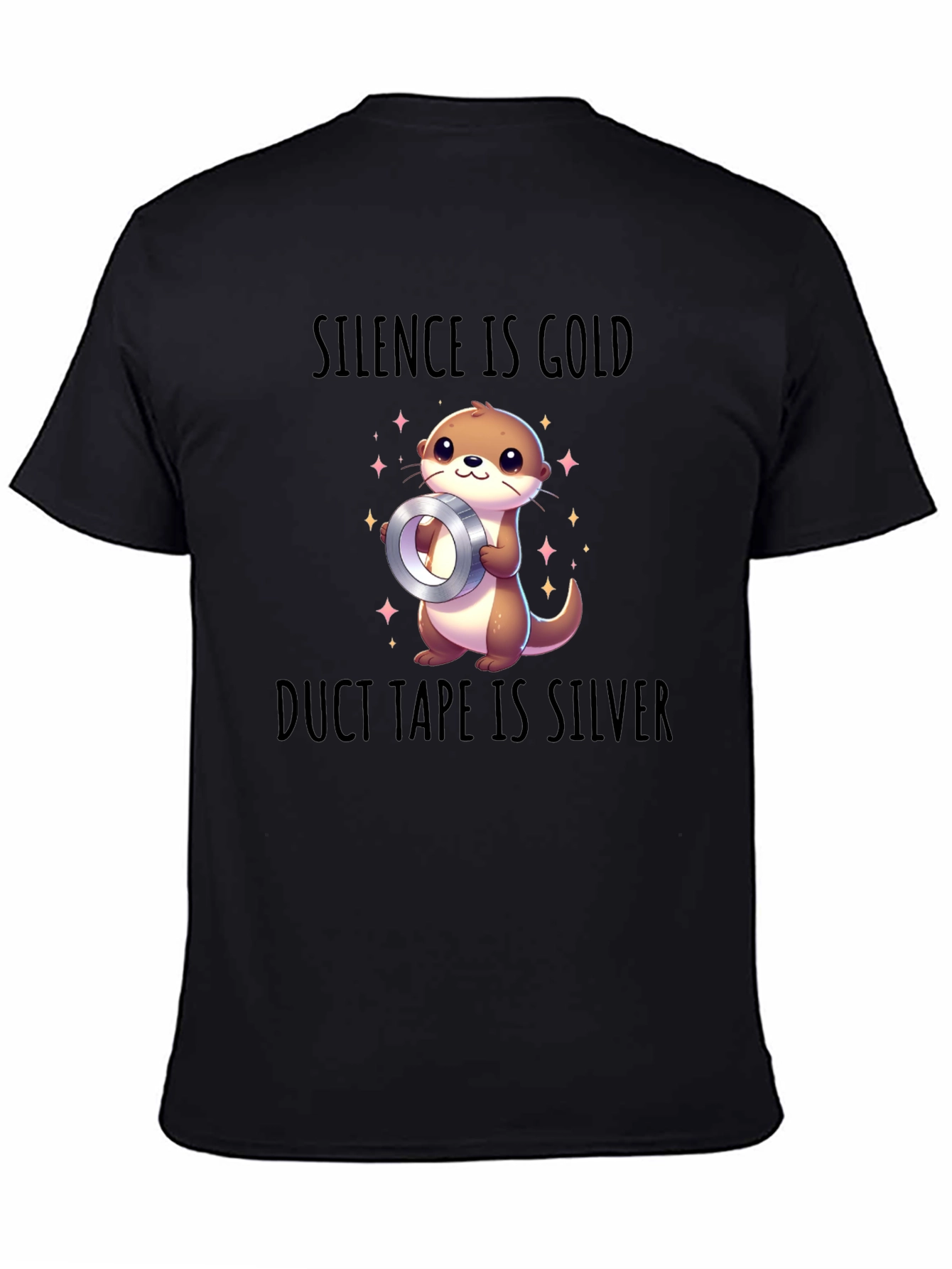 Silence is Gold Duct Tape is Silver Graphic Tee