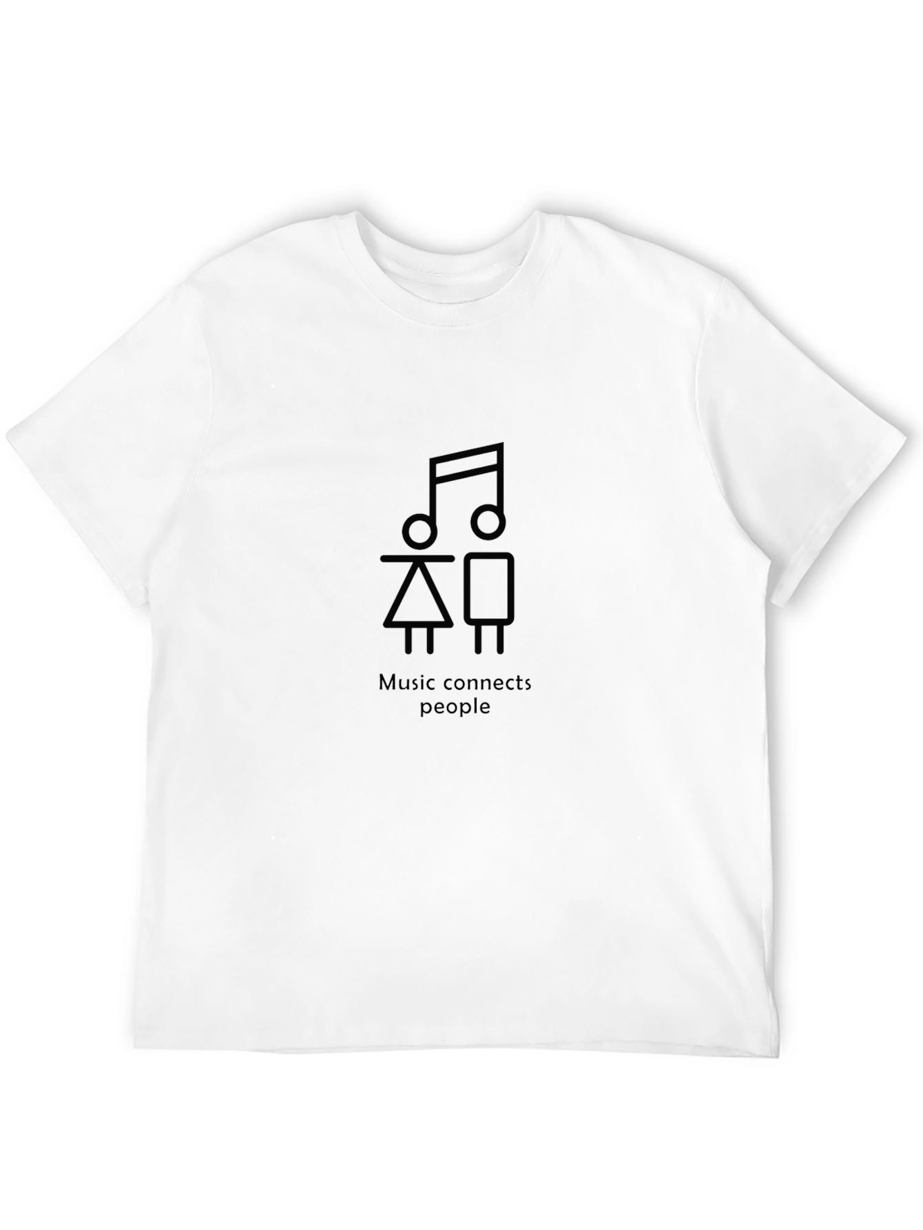 Music Connects People Graphic T-Shirt