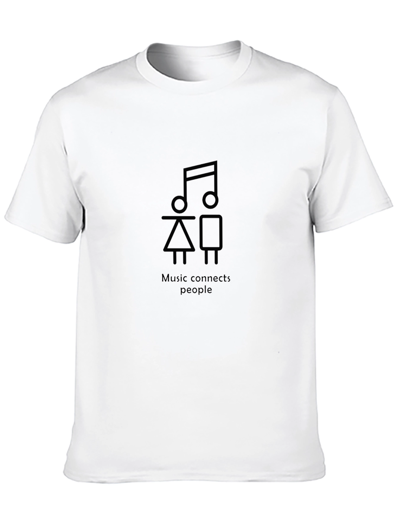 Music Connects People Graphic T-Shirt