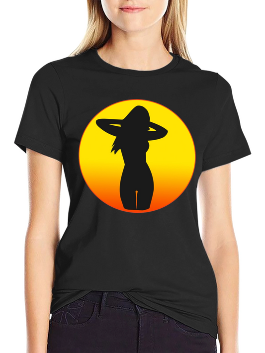 Sunset Silhouette Graphic Tee