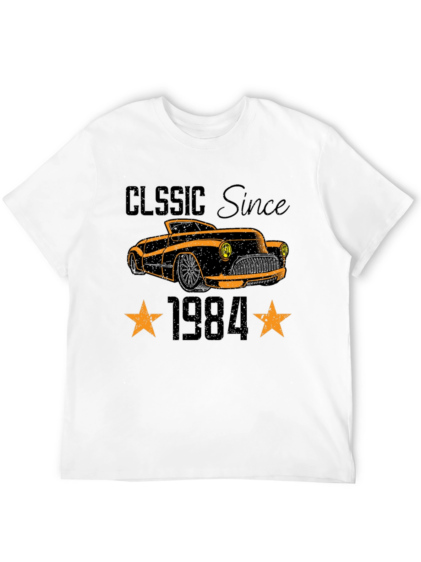Classic Since 1984 Car Graphic T-Shirt