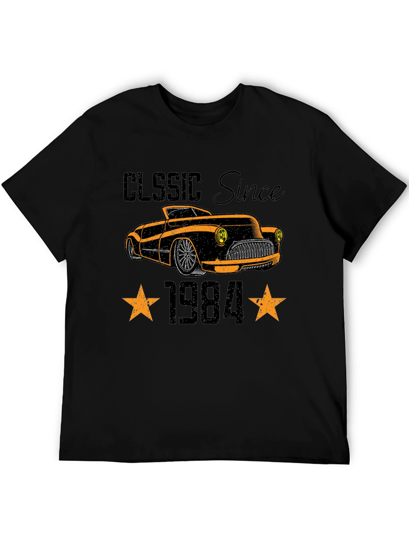 Classic Since 1984 Car Graphic T-Shirt