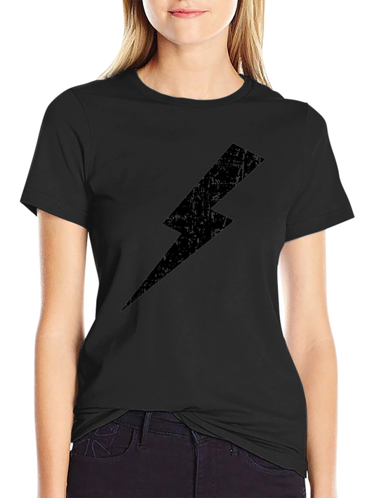 Black Lightning Bolt T-Shirt