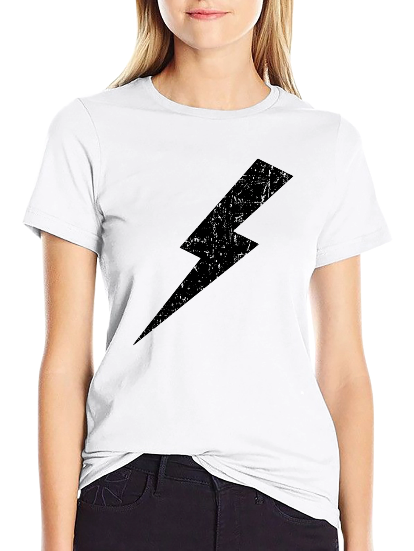 Black Lightning Bolt T-Shirt