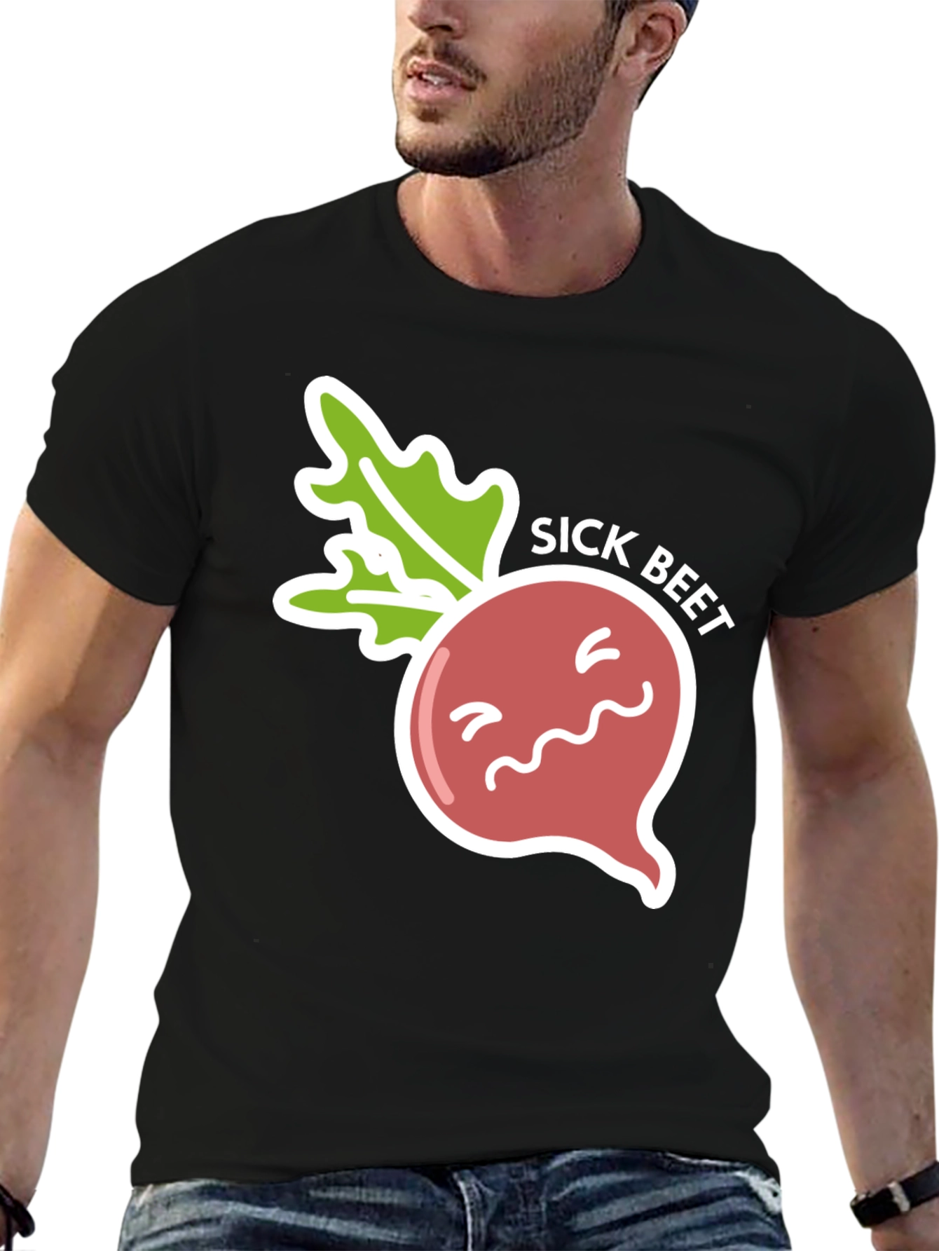 Sick Beet Graphic T-Shirt - Funny Foodie Tee