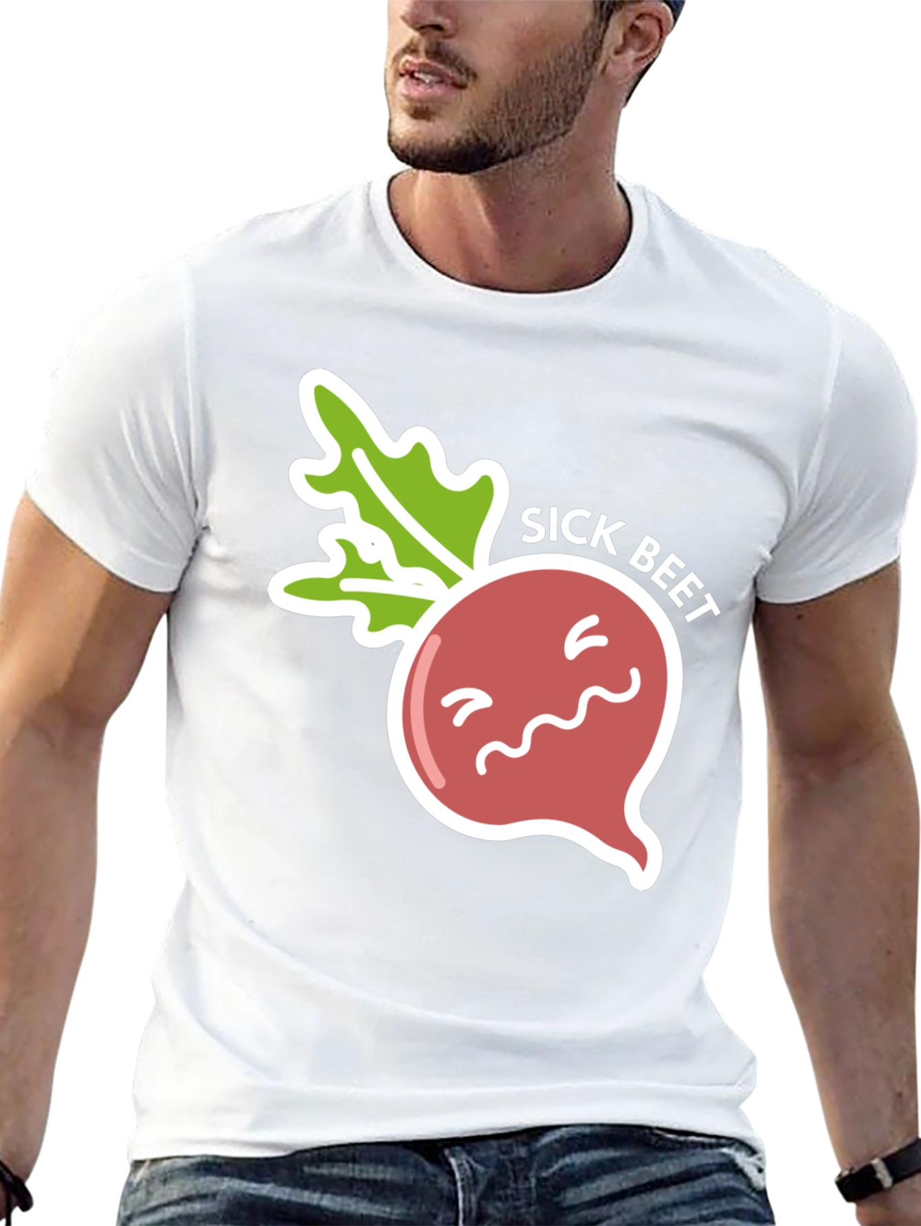 Sick Beet Graphic T-Shirt - Funny Foodie Tee