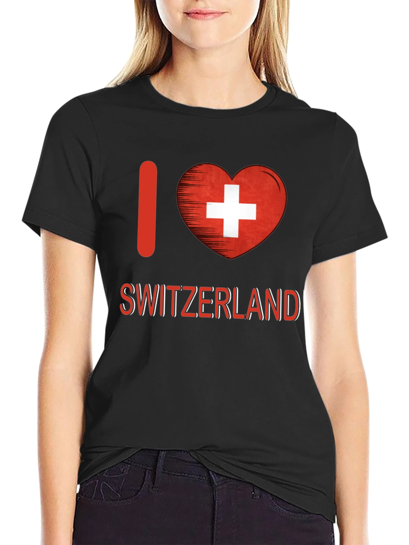 I Love Switzerland T-Shirt - Swiss Pride Tee