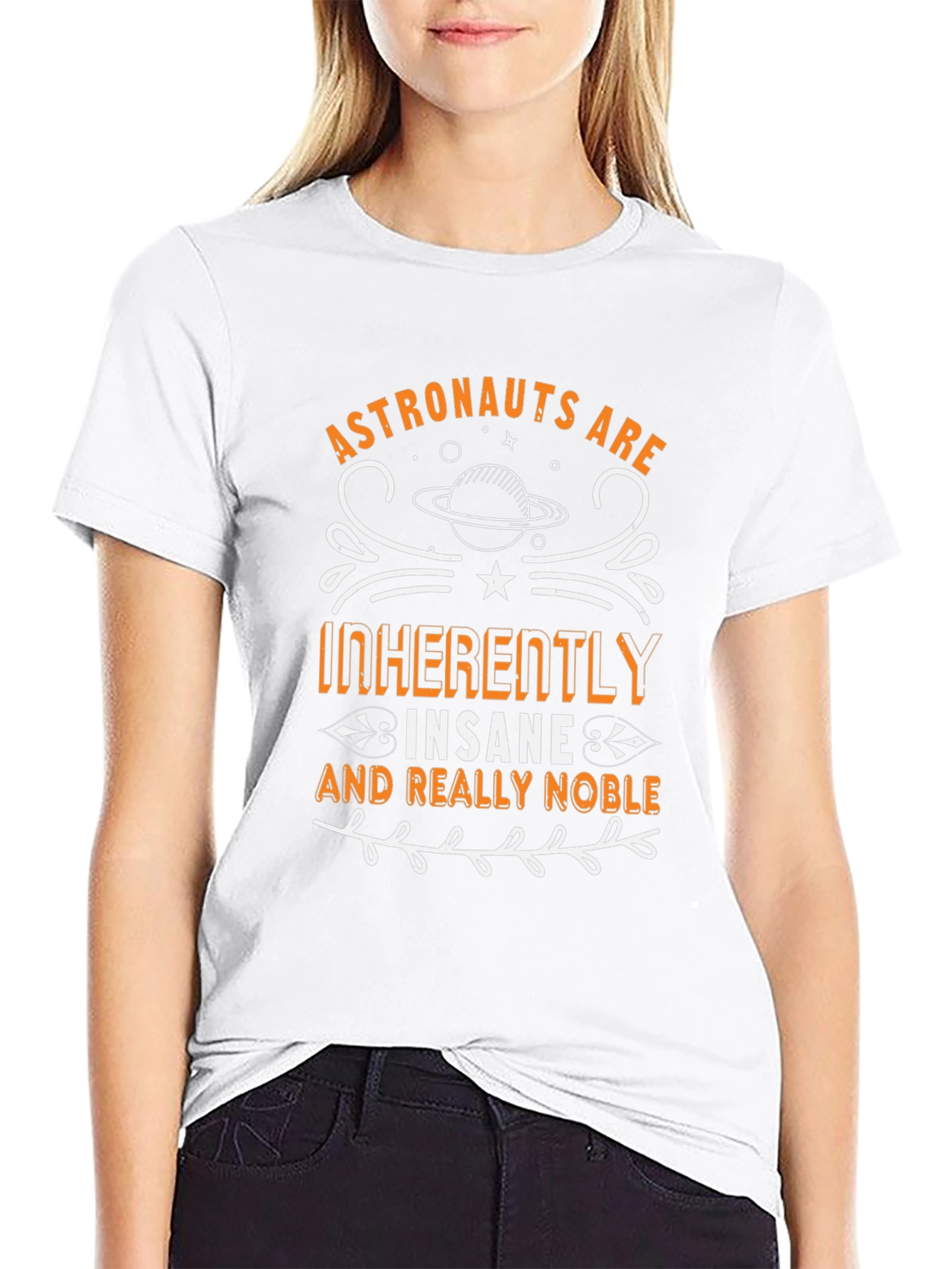 Astronauts Insane Noble Graphic T-Shirt