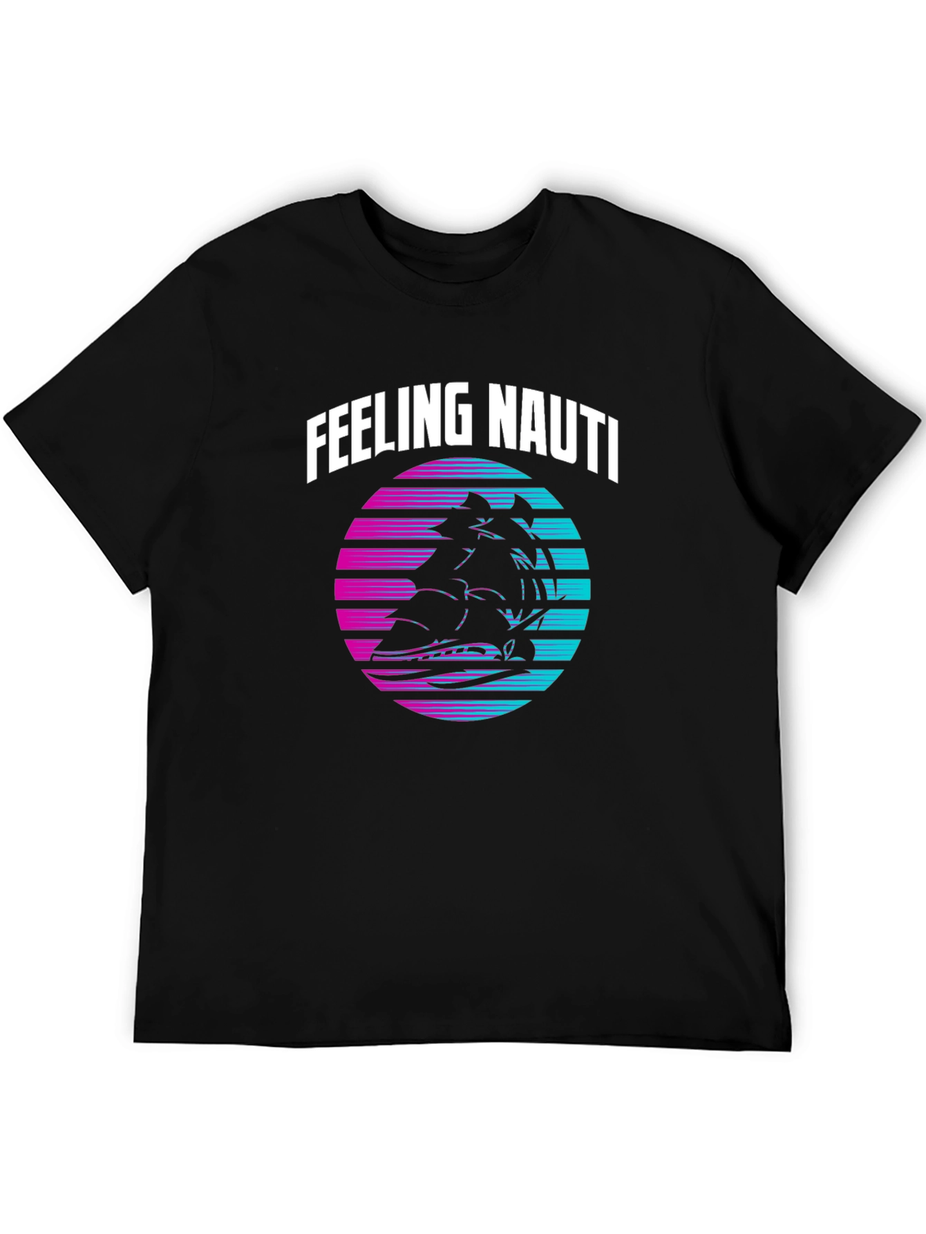 Feeling Nauti T-Shirt - Retro Nautical Design