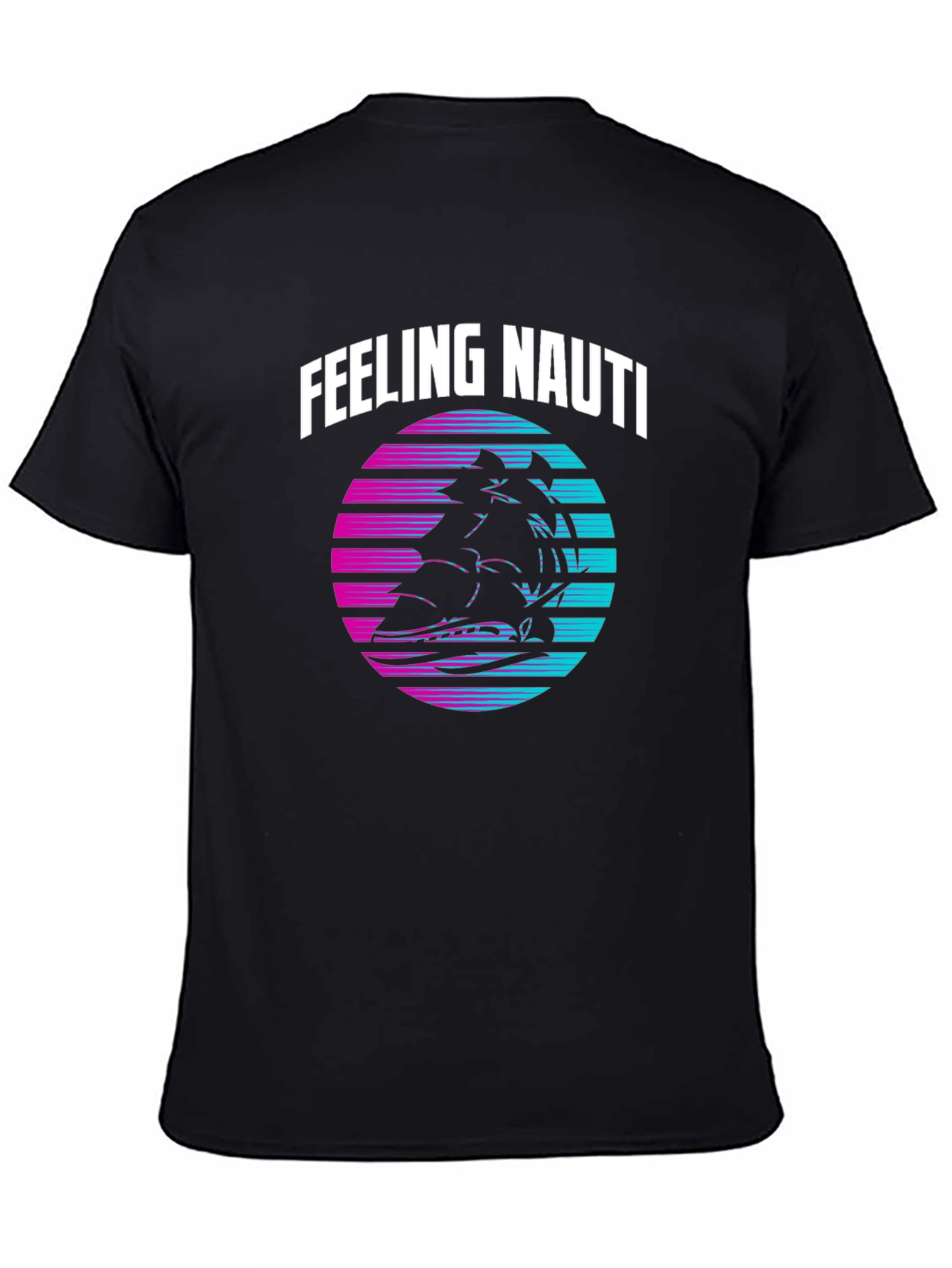 Feeling Nauti T-Shirt - Retro Nautical Design
