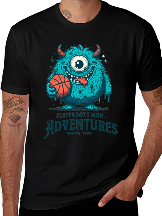 Fluffabott Adventures Monster Graphic Tee