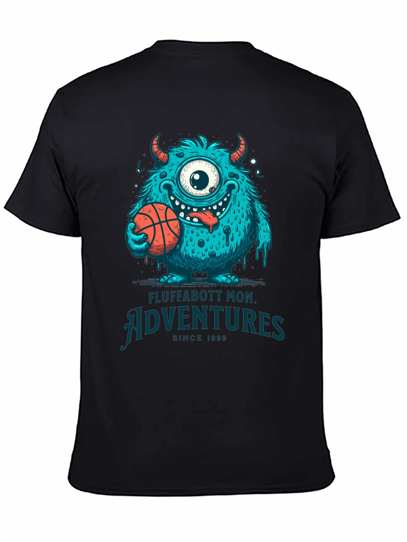 Fluffabott Adventures Monster Graphic Tee
